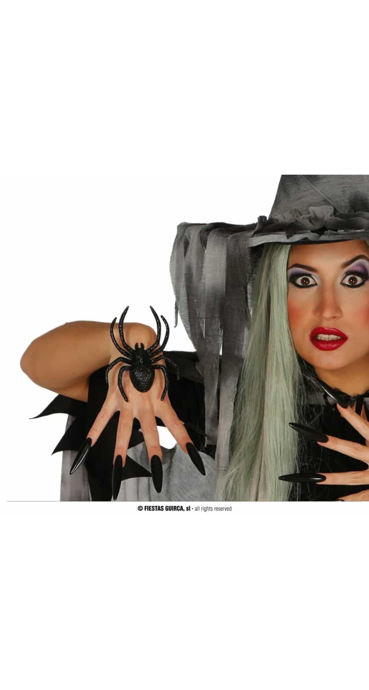 Set of 2 Spiders - 12.5cm