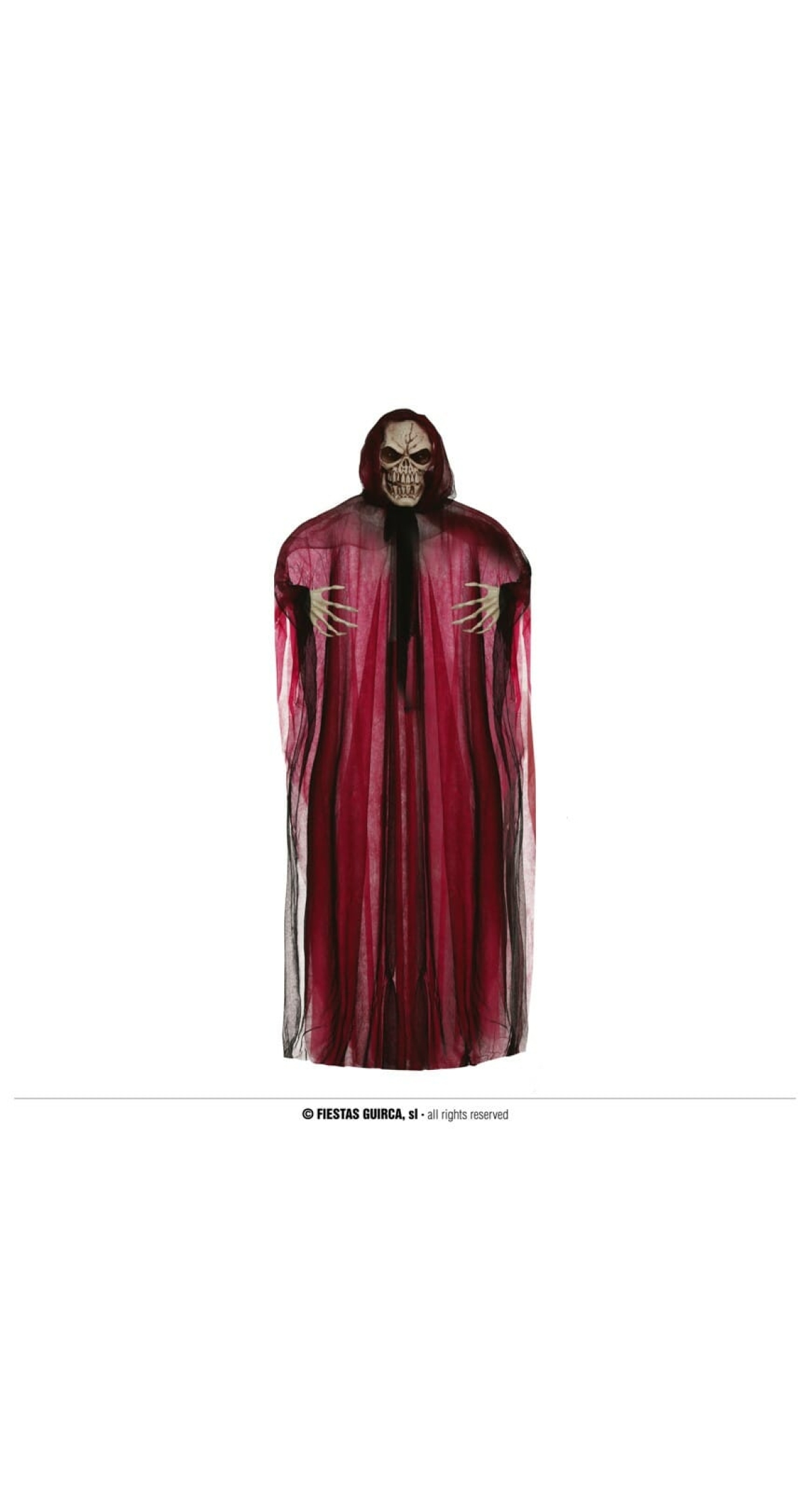 Skeleton with Light & Sound - 195cm