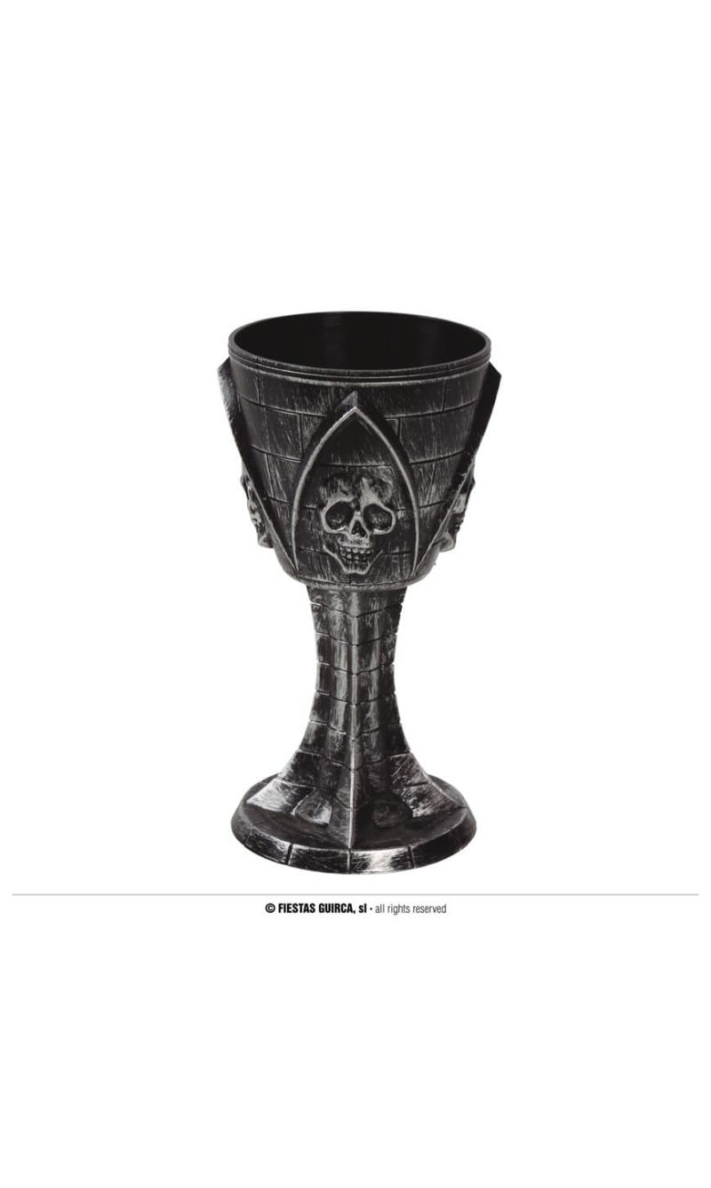 Chalice with Skull - 19cm