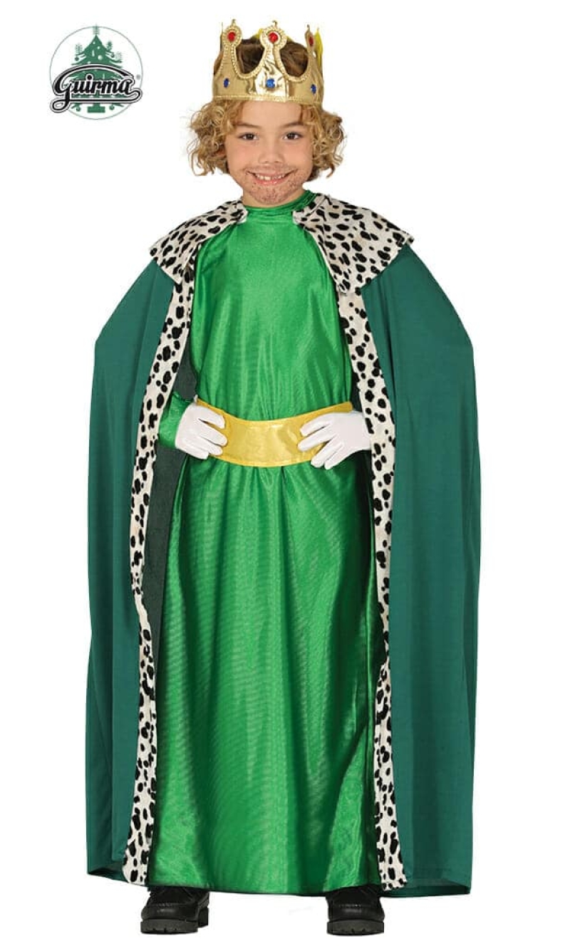 Biblical Magi Green (Wise Men) - Age 7 to 9 Years