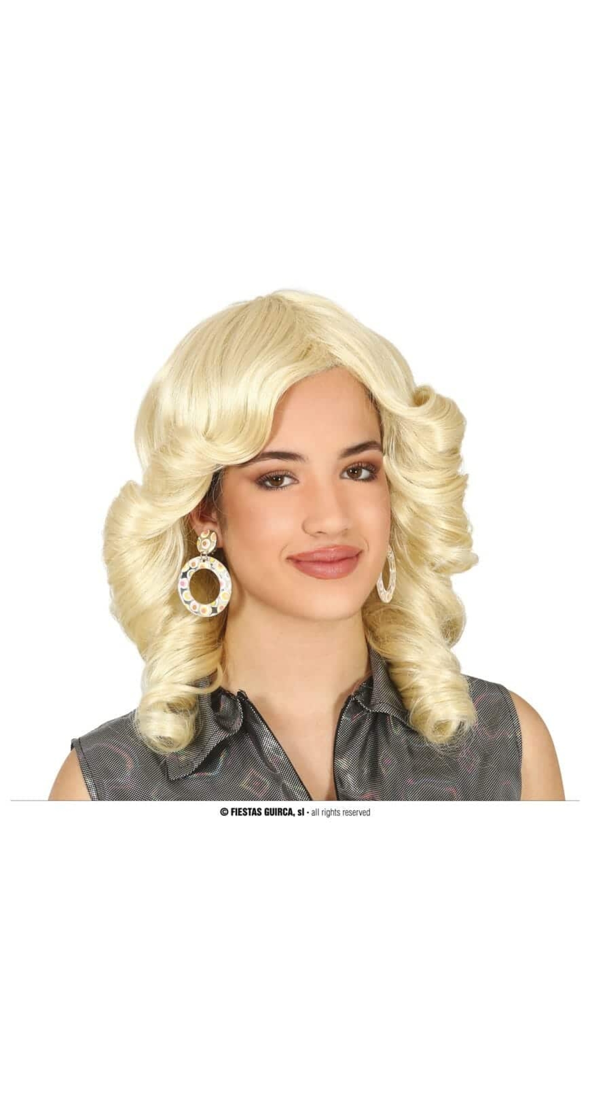 Blonde 70's Wig - Adult One Size