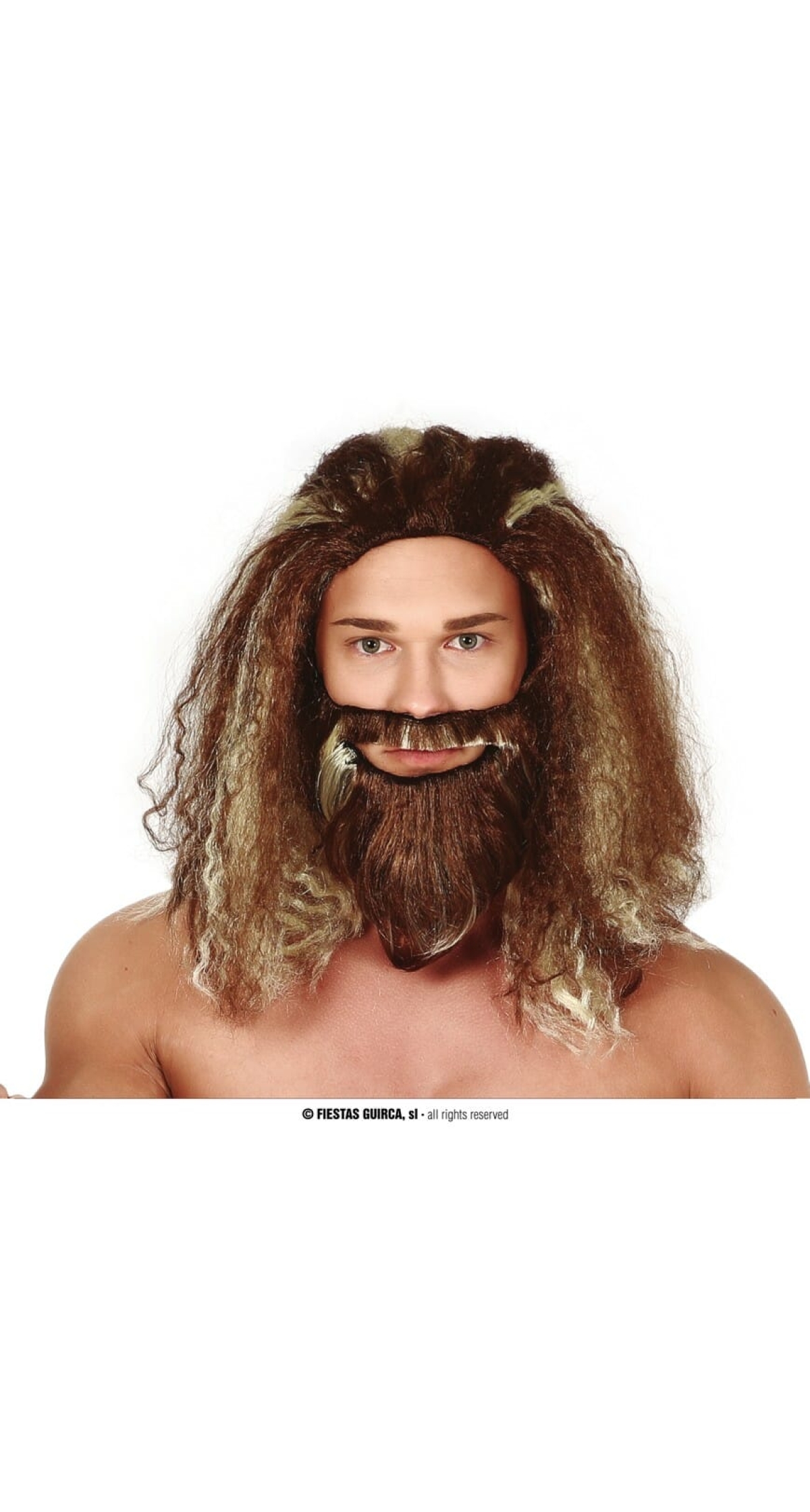 Brown Aquaman Sea Hero Wig - Adult One Size