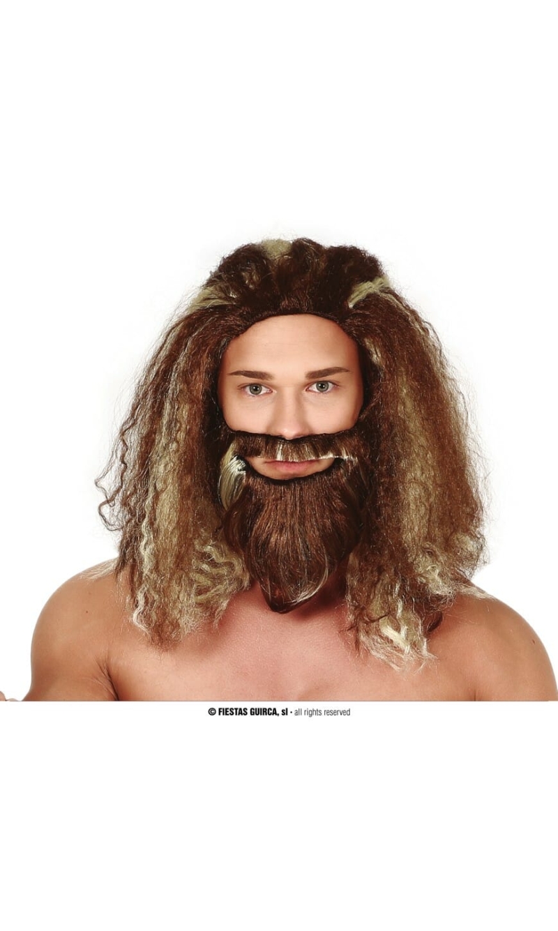 Brown Aquaman Sea Hero Wig - Adult One Size