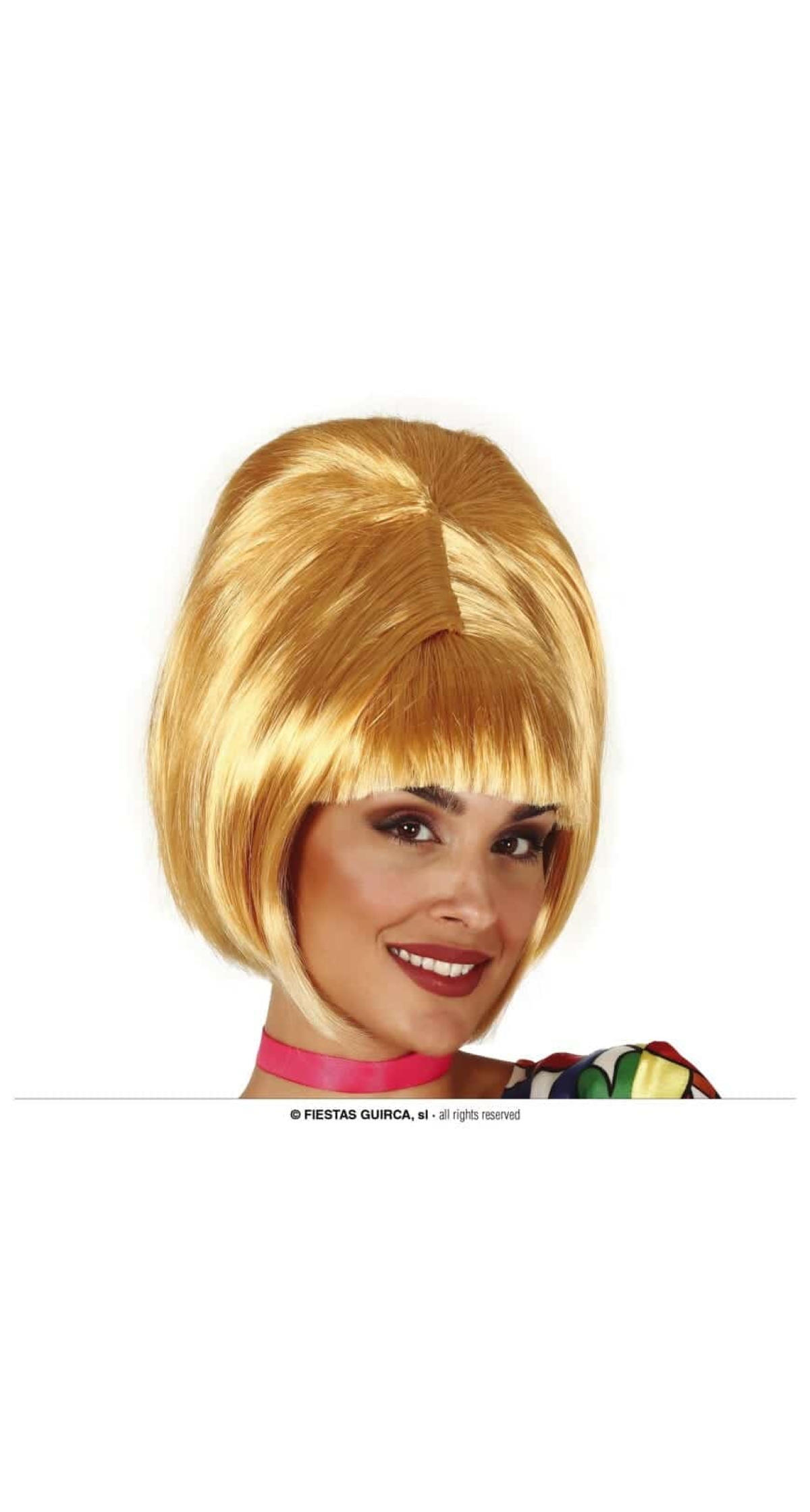 Blonde 60'S Wig - Adult One Size