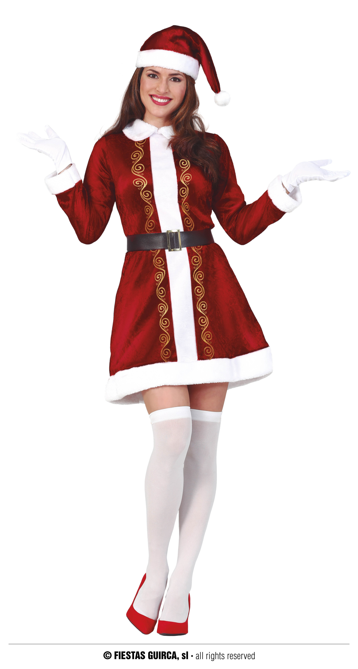 Stunning Mrs Santa Claus - Adult Size Large (42-44)