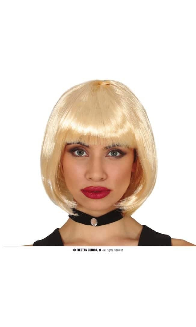 Blonde Bob Wig - Adult One Size