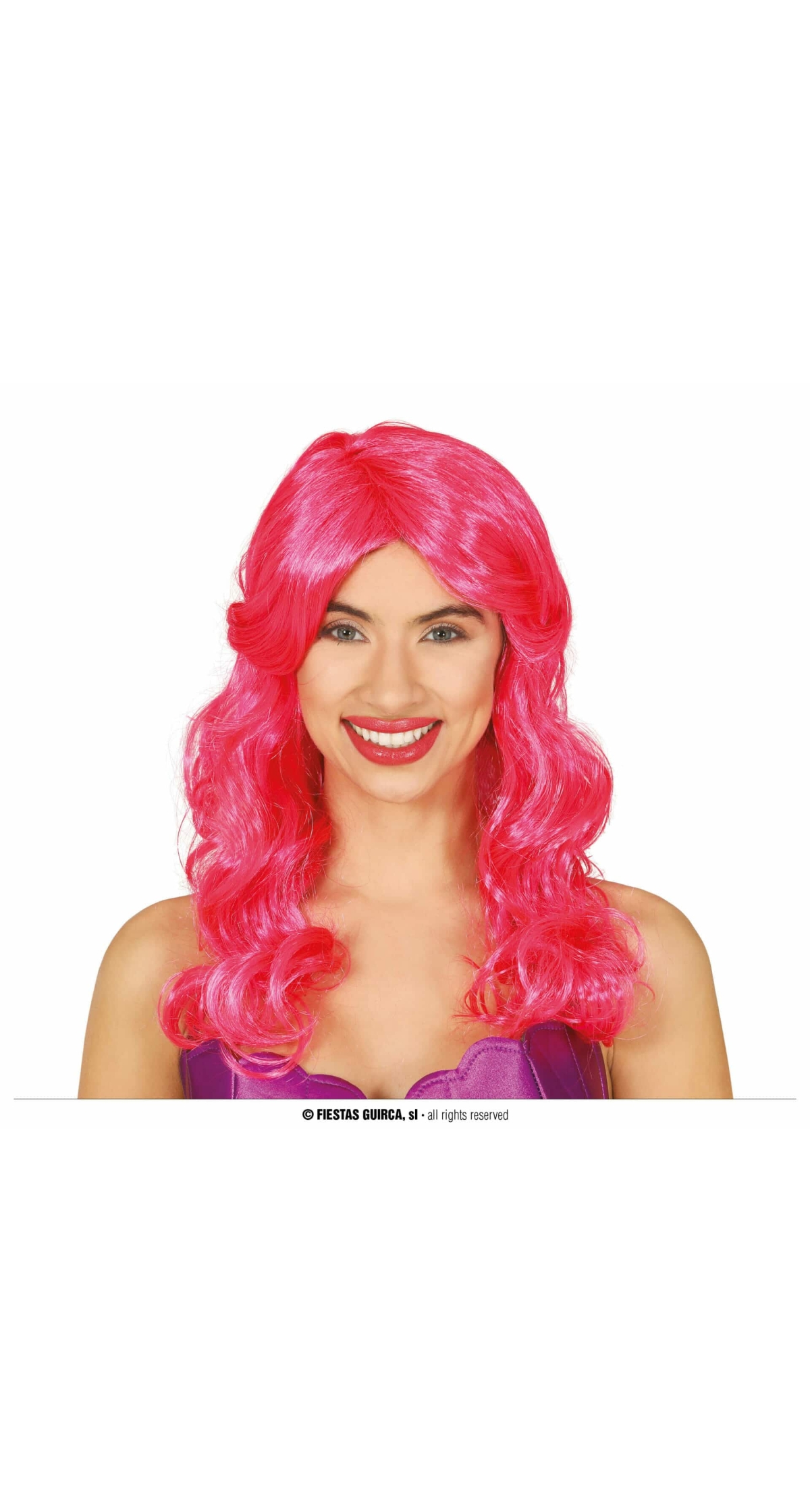 Pink Mermaid Wig - Adult One Size