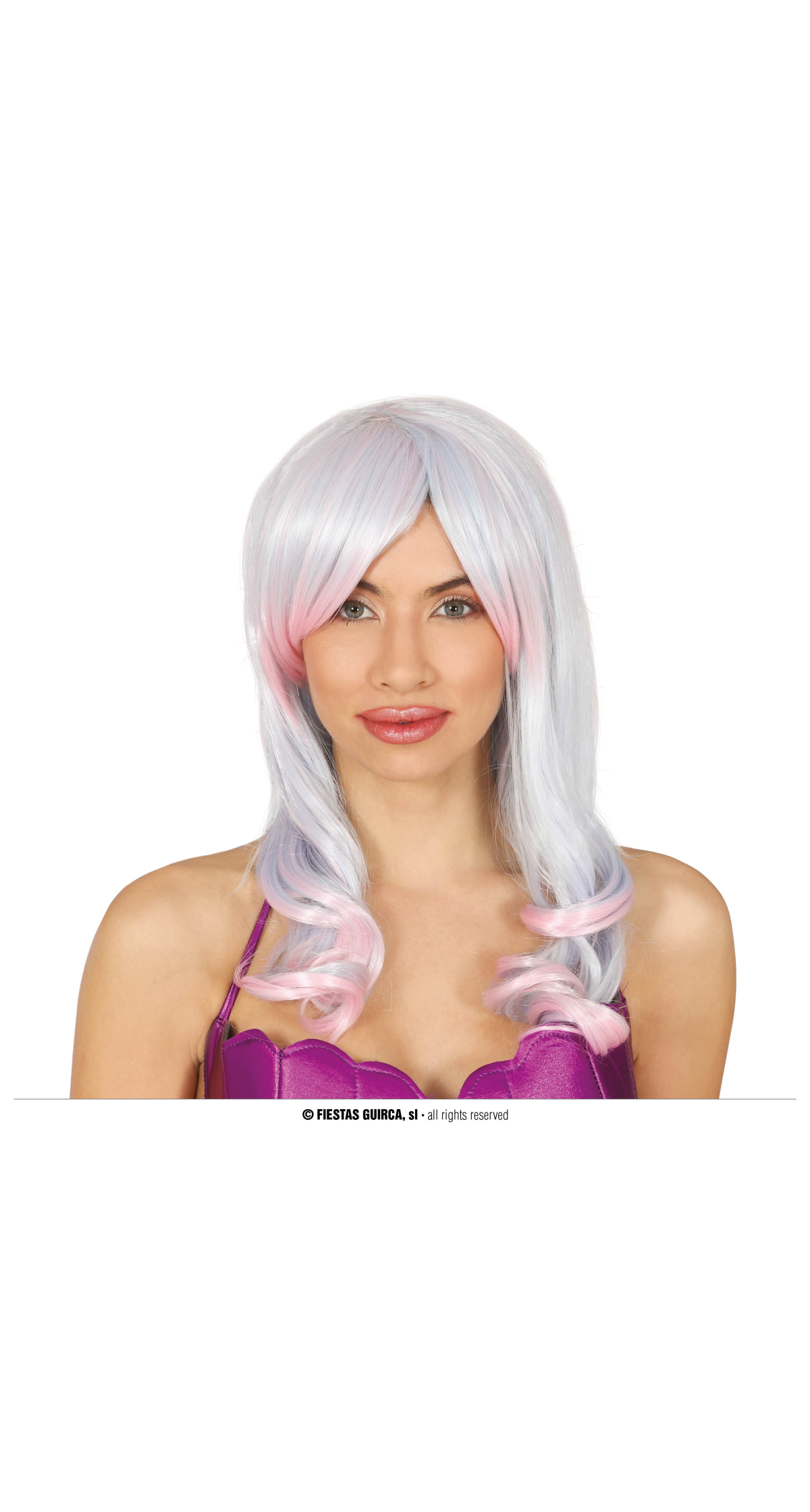Multicolor Wig - Adult One Size