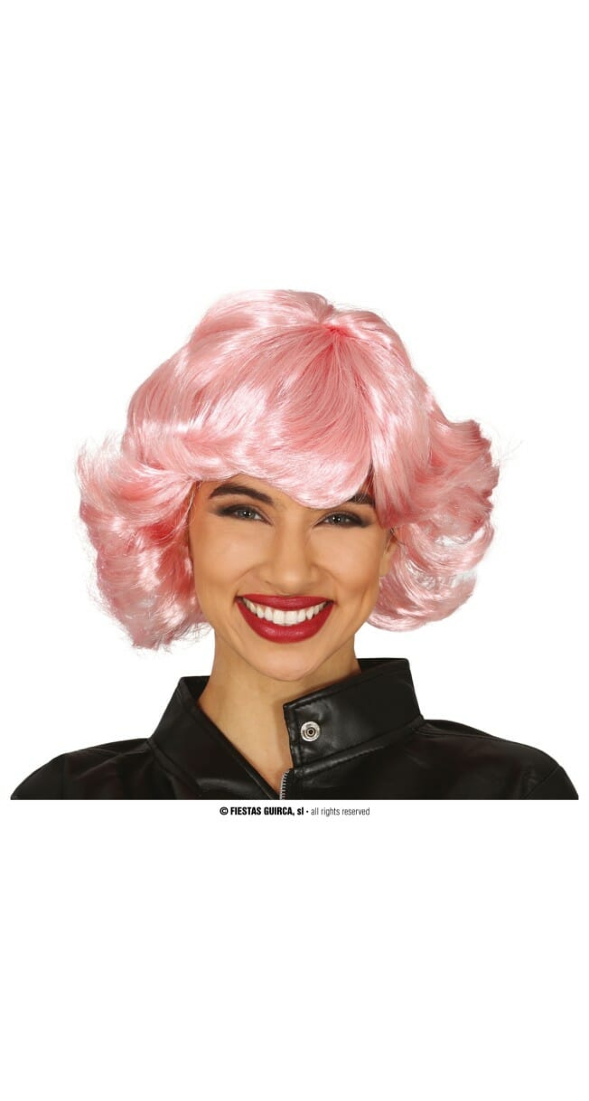 Pink Lovely Wig - Adult One Size