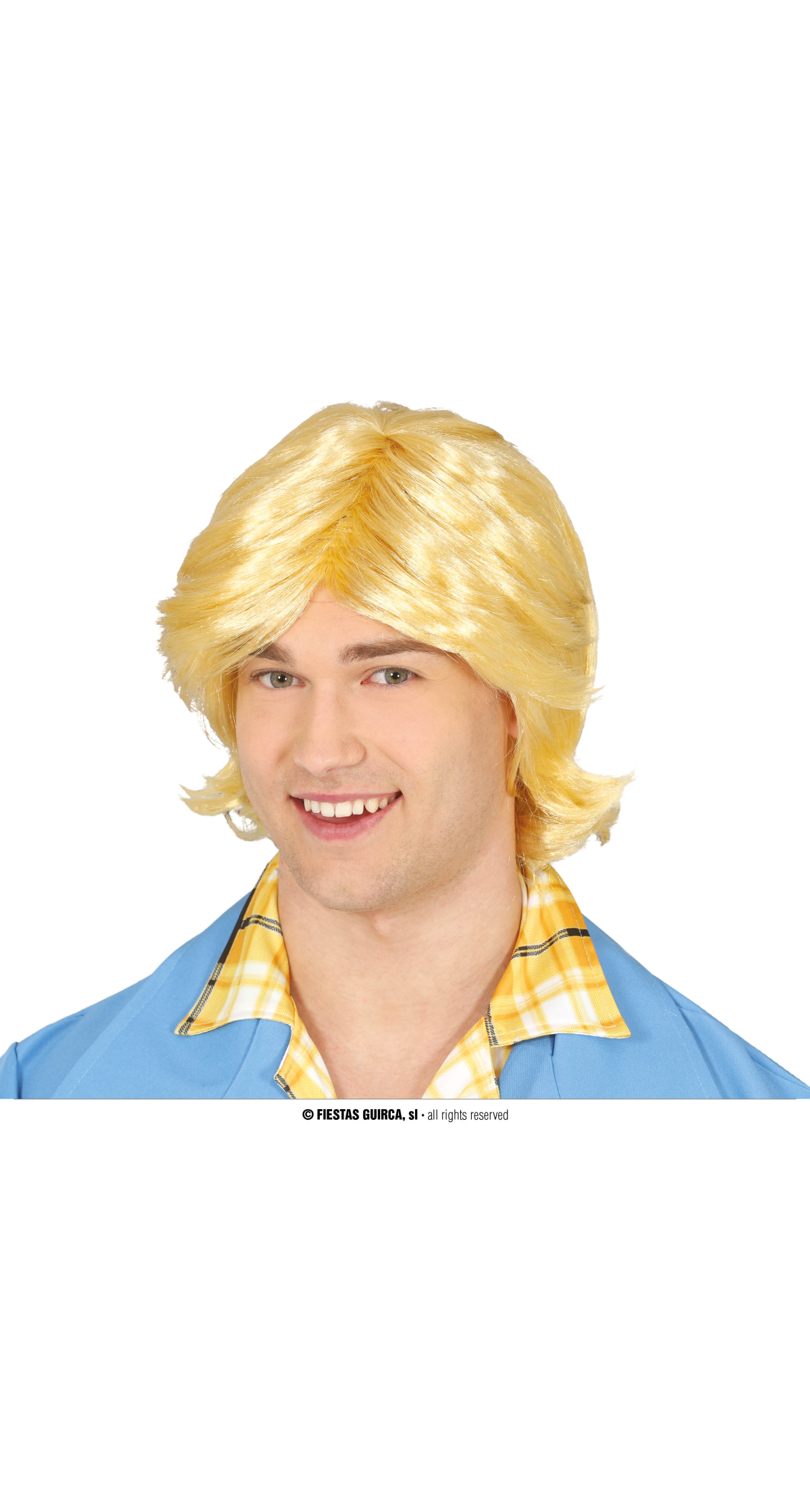 Blonde Men's Wig - Adult One Size
