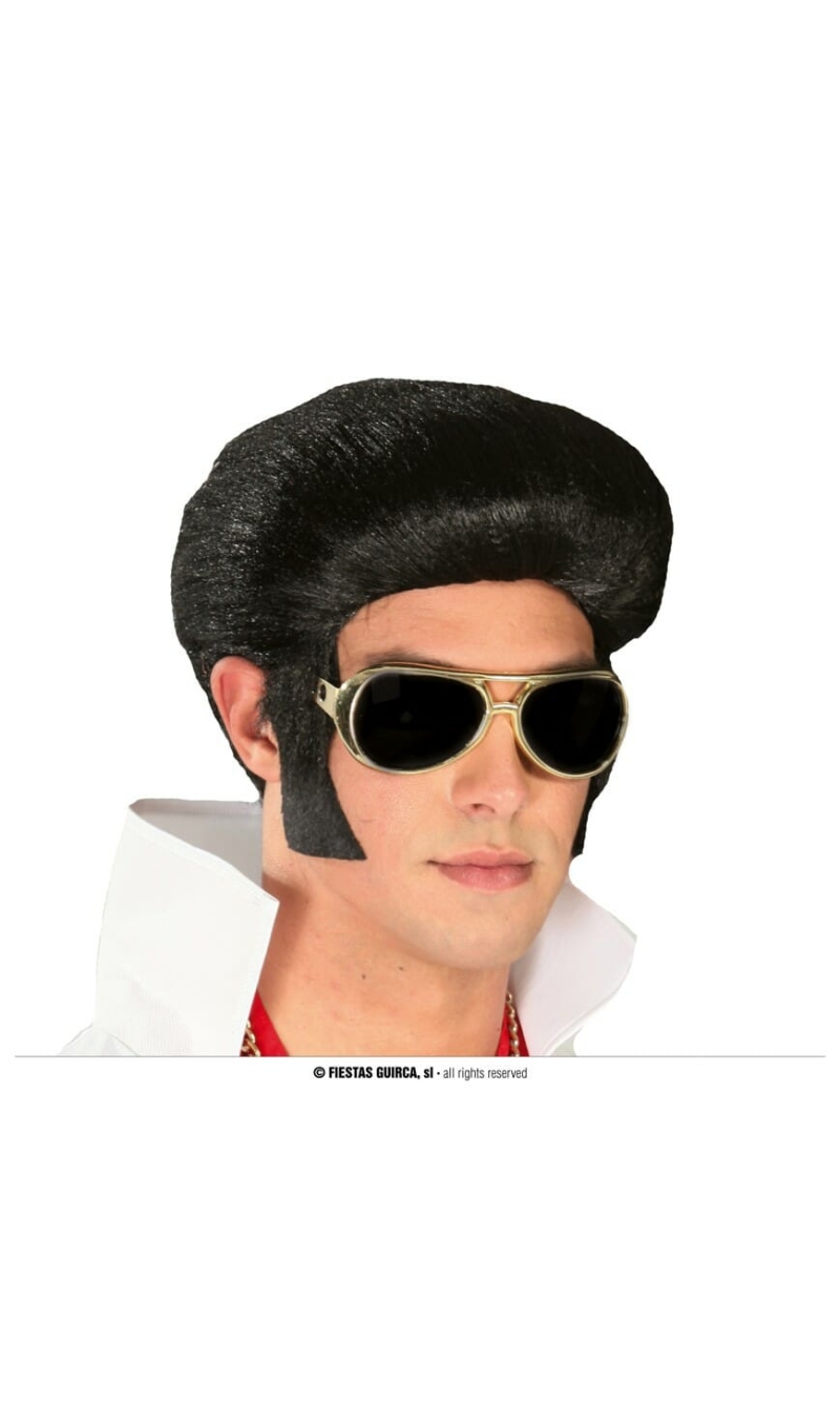 Elvis King of Rock & Roll Wig - Adult One Size