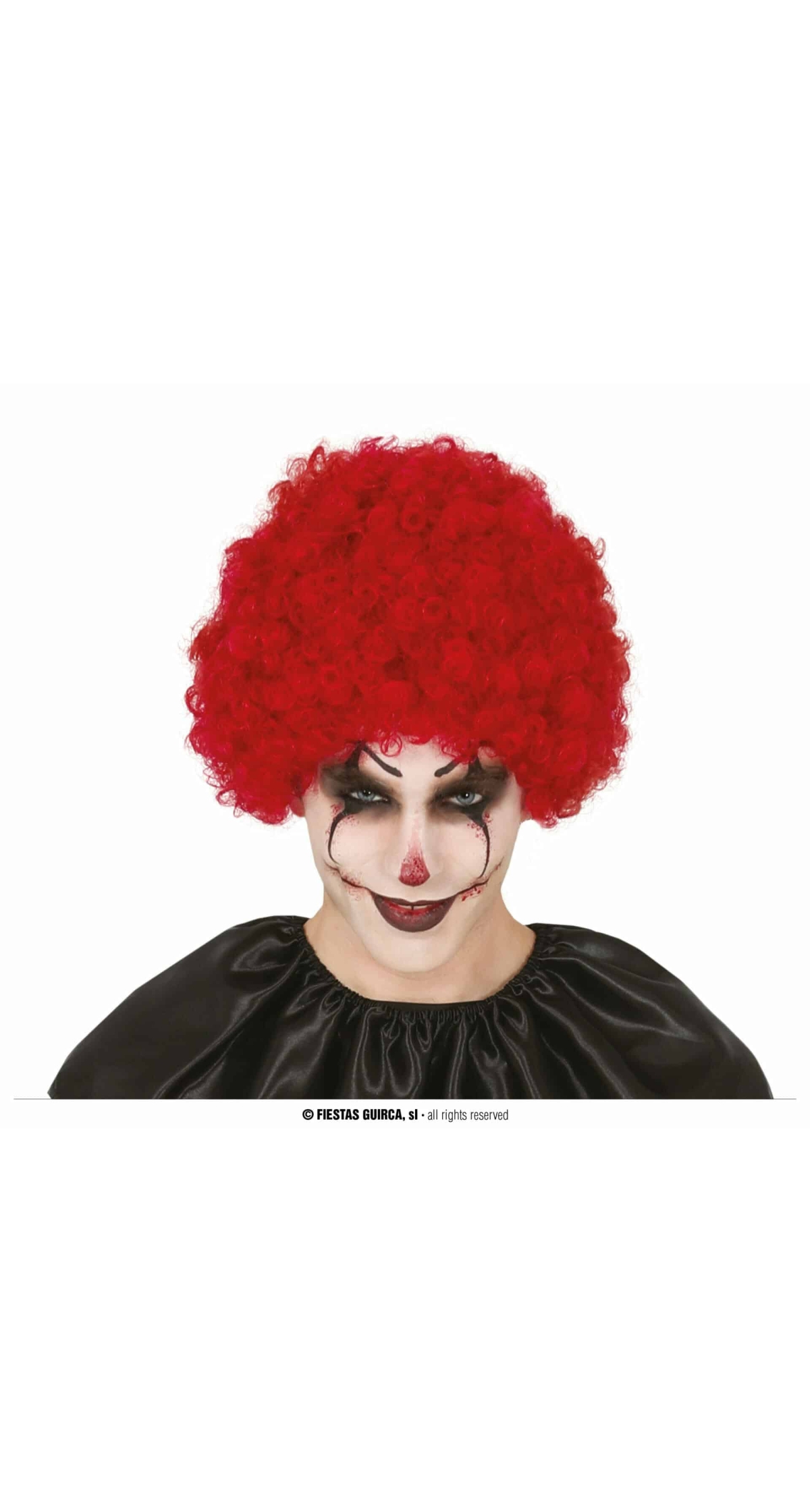 Red Garnet Curls Wig - Adult One Size