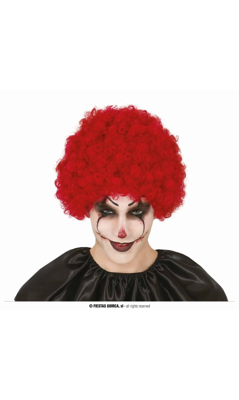 Red Garnet Curls Wig - Adult One Size