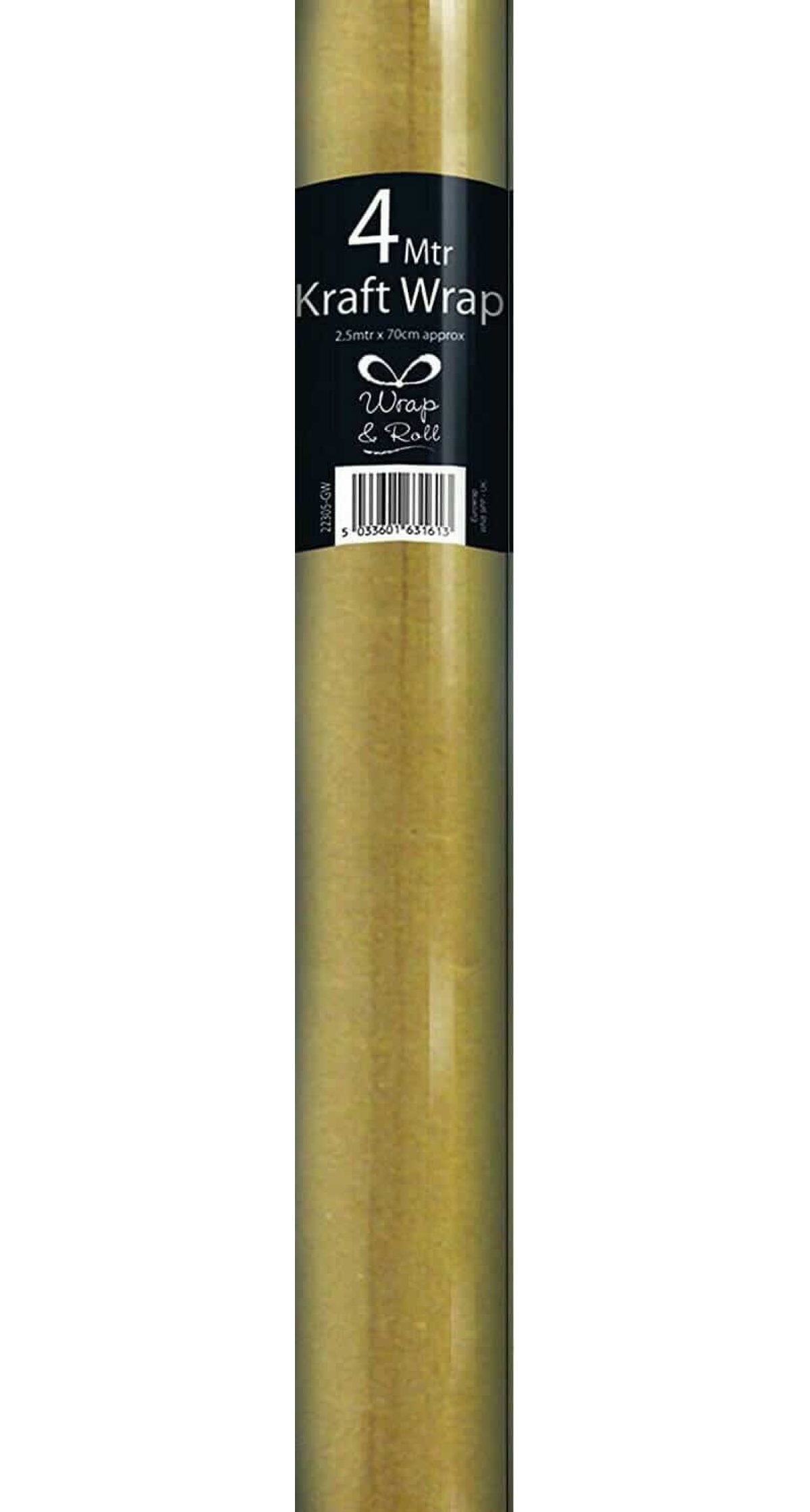 Brown Gift Paper Roll - 4 meters