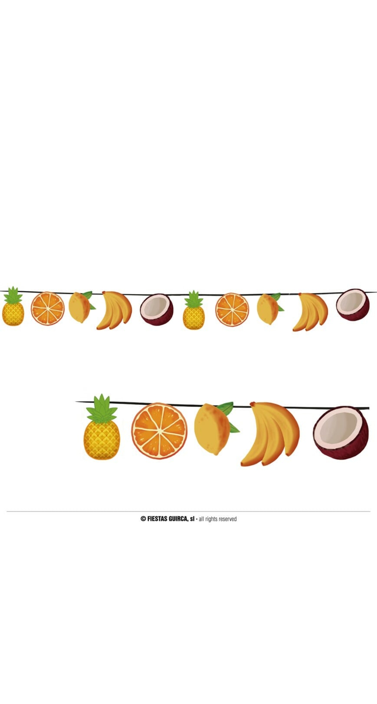 Fruit Garland Banner - 300cm