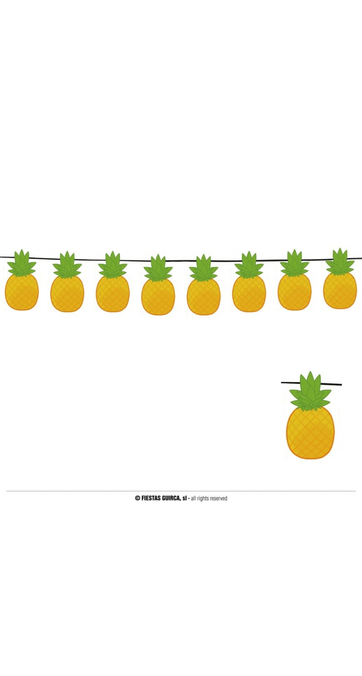 Pineapples Garland Banner - 300cm