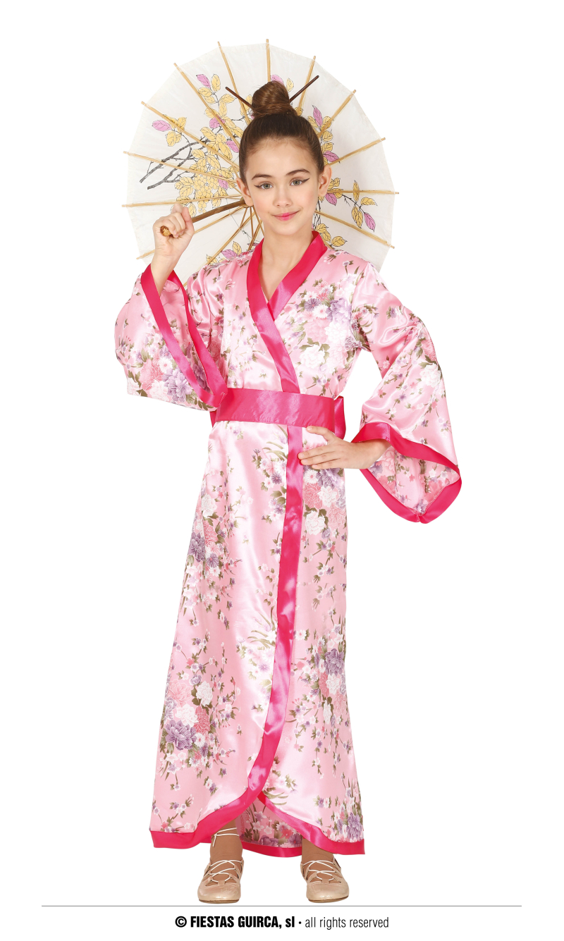 Kimono Chinese Girl - Age 10 to 12 Years