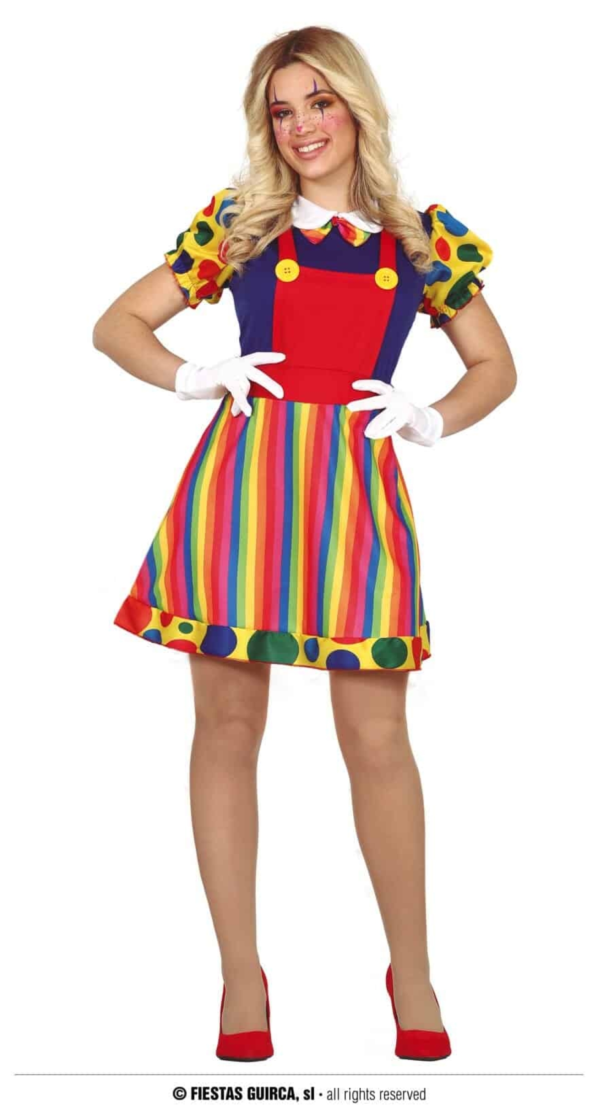 Lovely Clown Lady - Adult Size Large