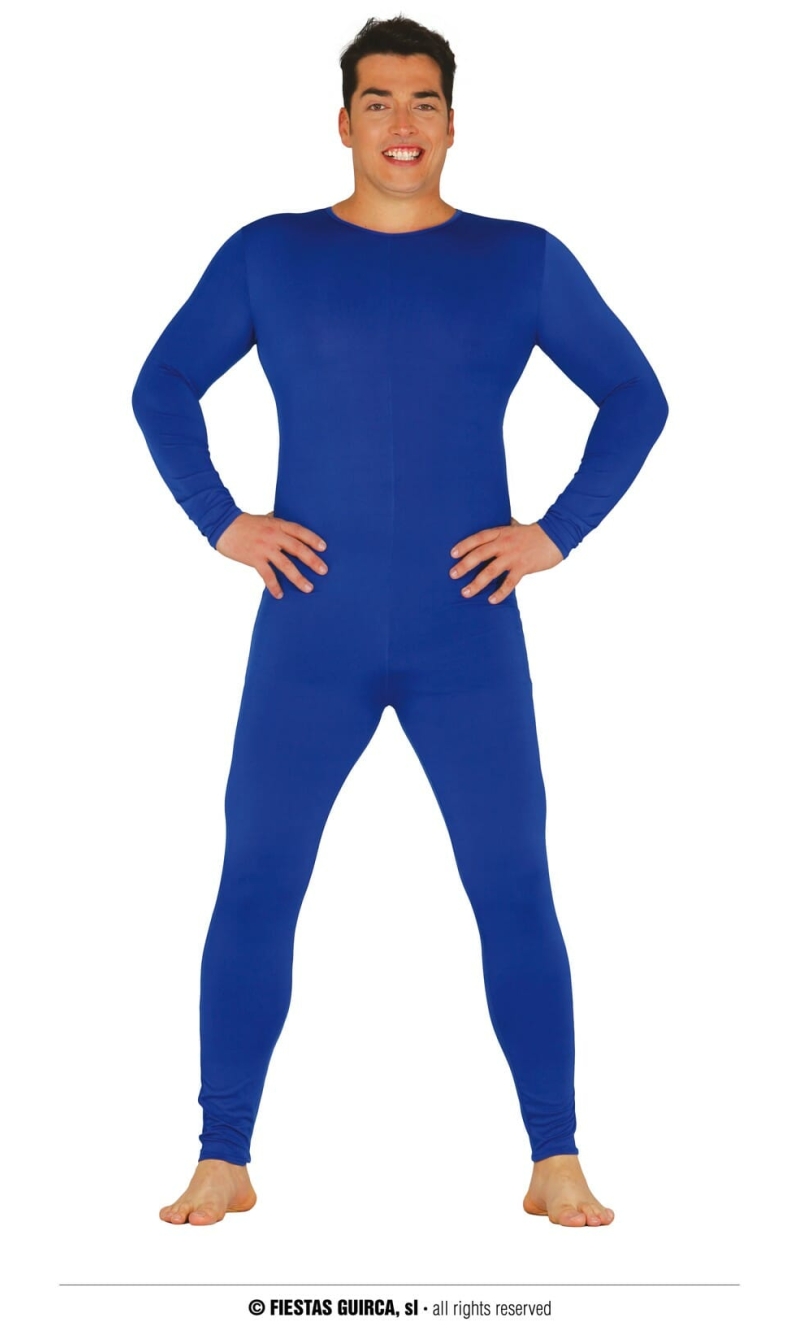 Spandex Bodysuit Blue - Adult One Size