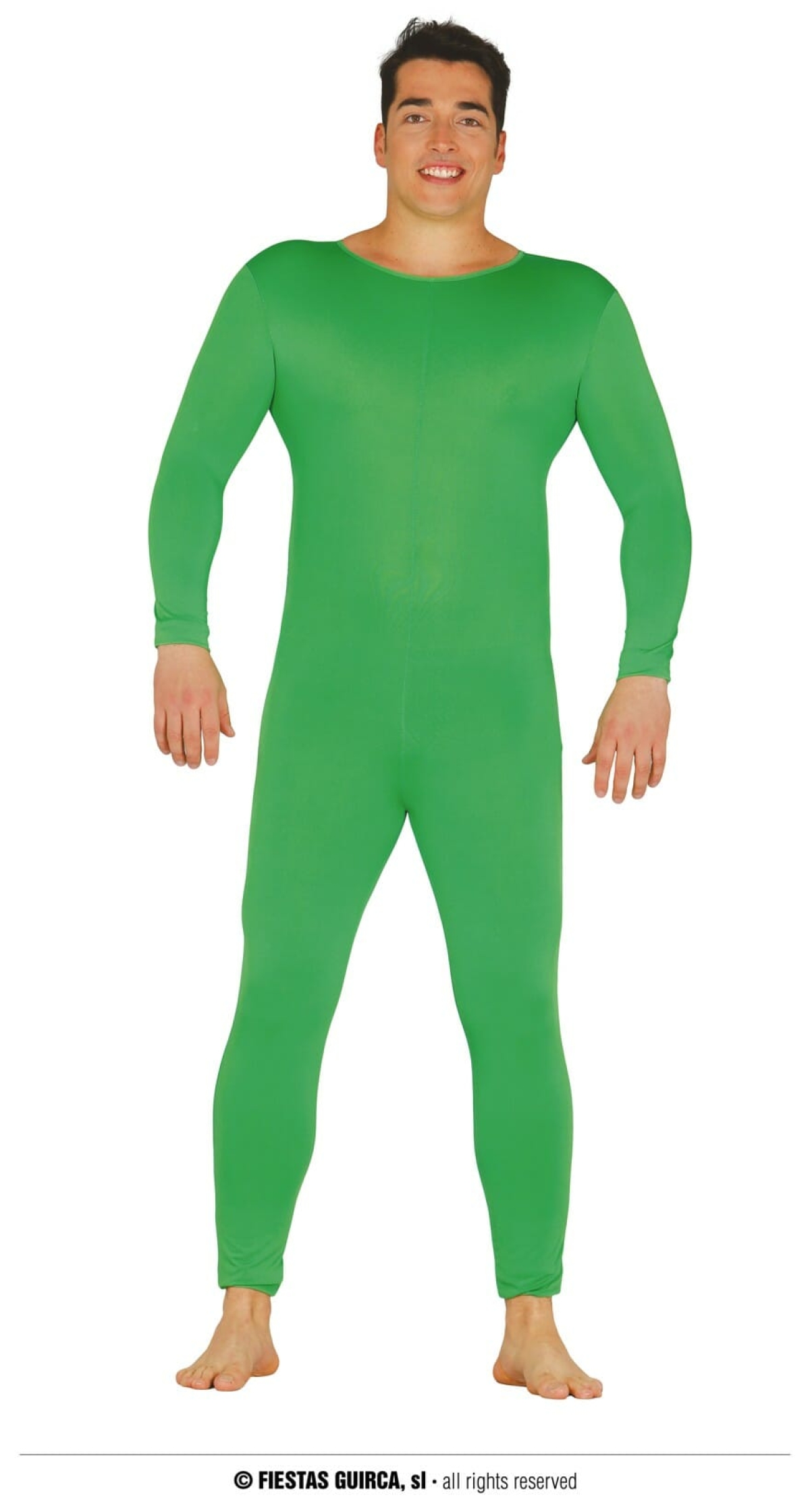 Spandex Bodysuit Green - Adult Size M/L