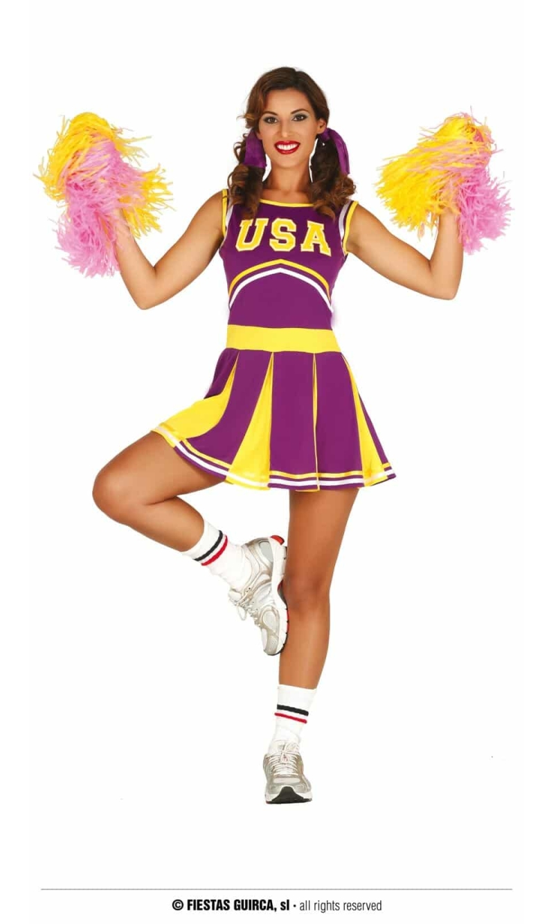 Cheerful Cheerleader - Adult Size Small