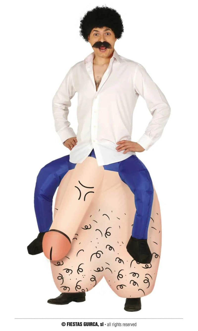 Inflatable Testicles - Adult Size Large