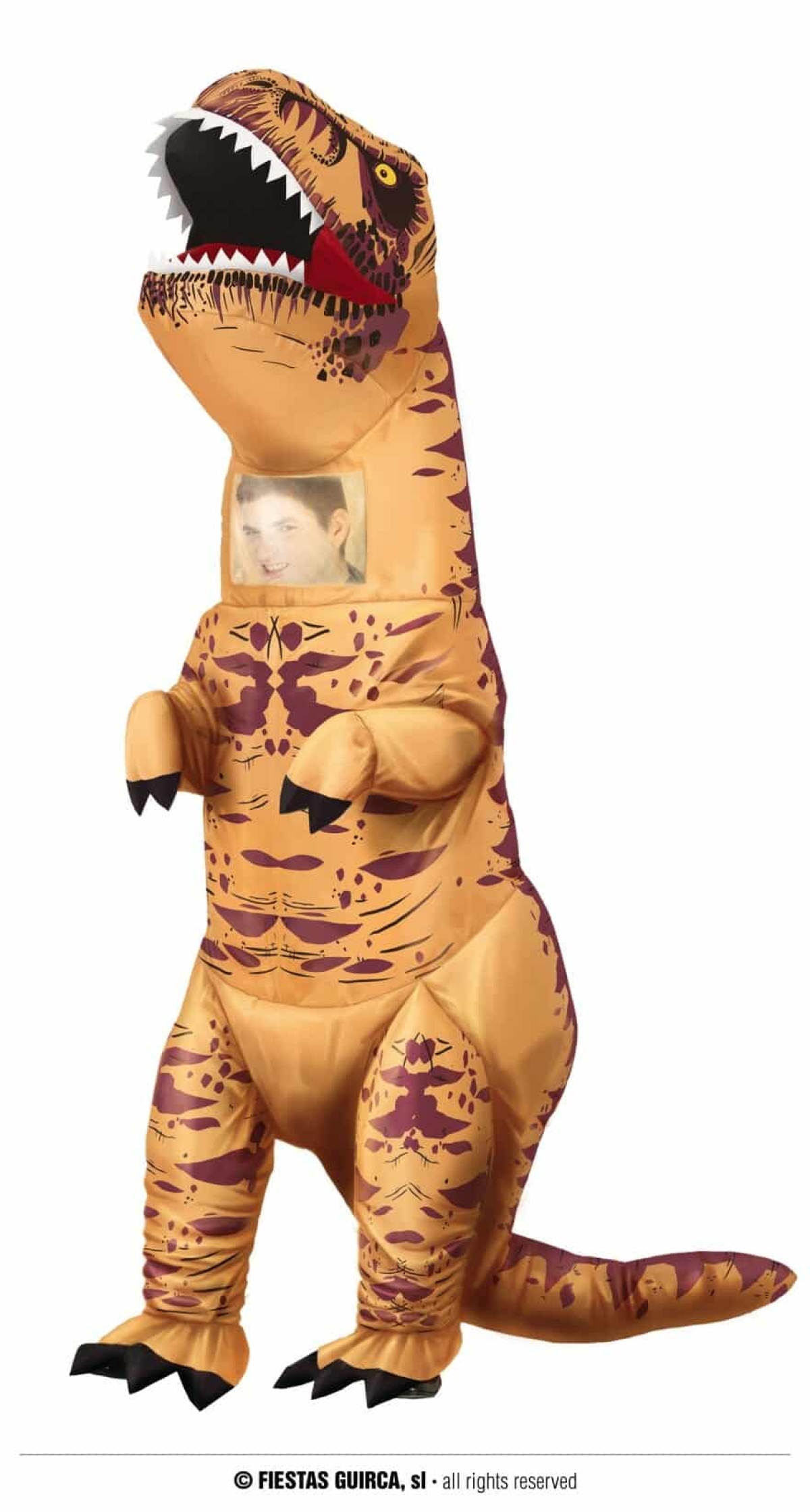 Inflatable Rex Dinosaur - Adult Size Large