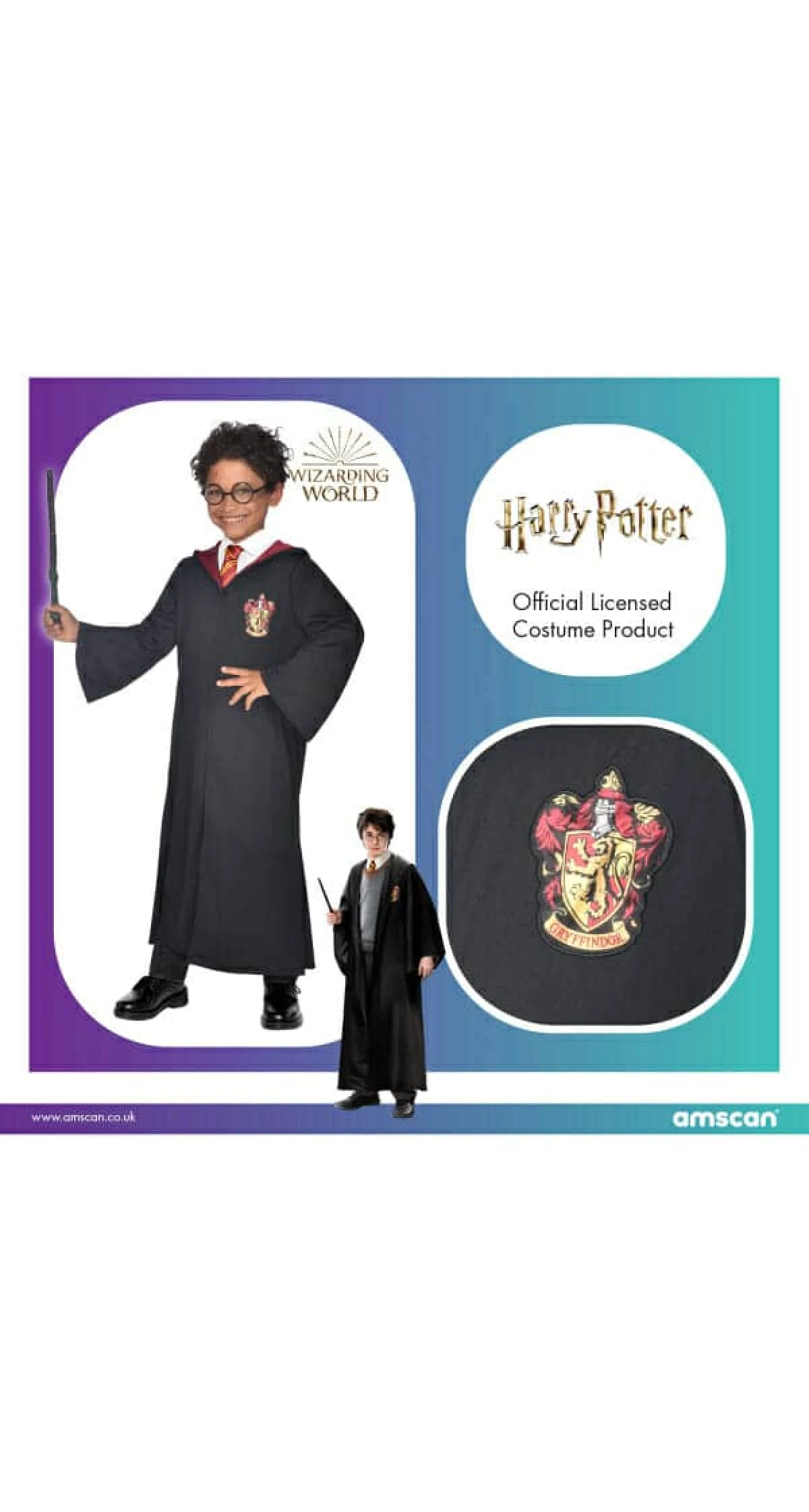 Official Licensed Harry Potter Robe Kit - Age 8 to 10 Years