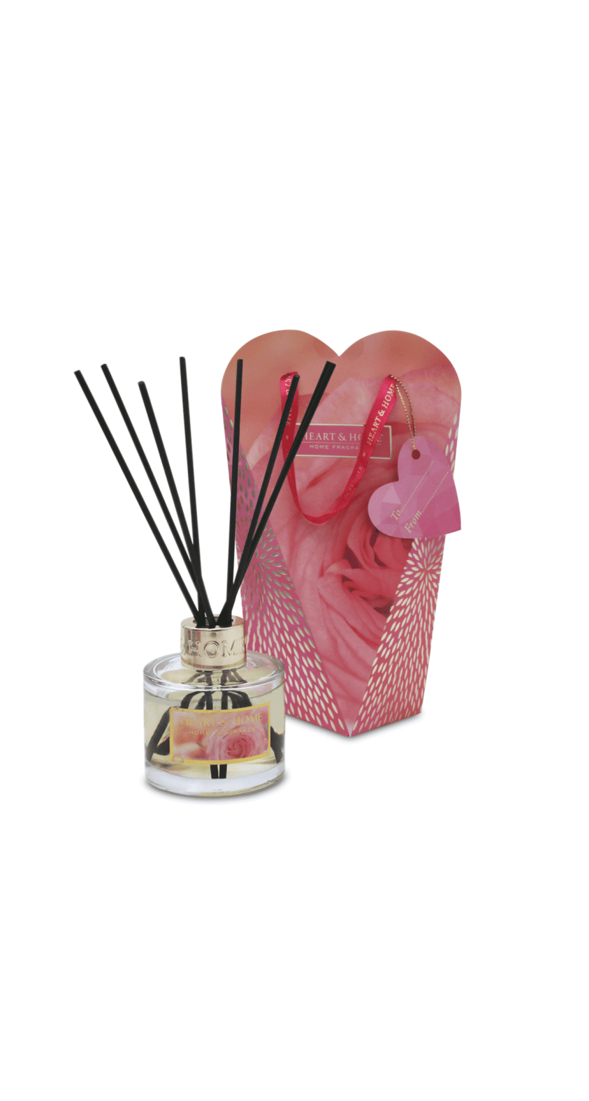 H&H Reed Diffuser - Rose Quartz Raspberry & Rose Blossom
