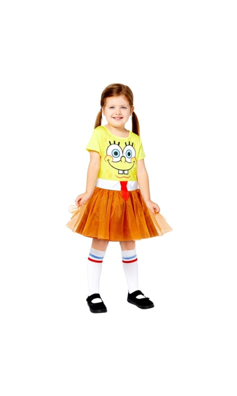 Spongebob Girl - Age 3 to 4 Years