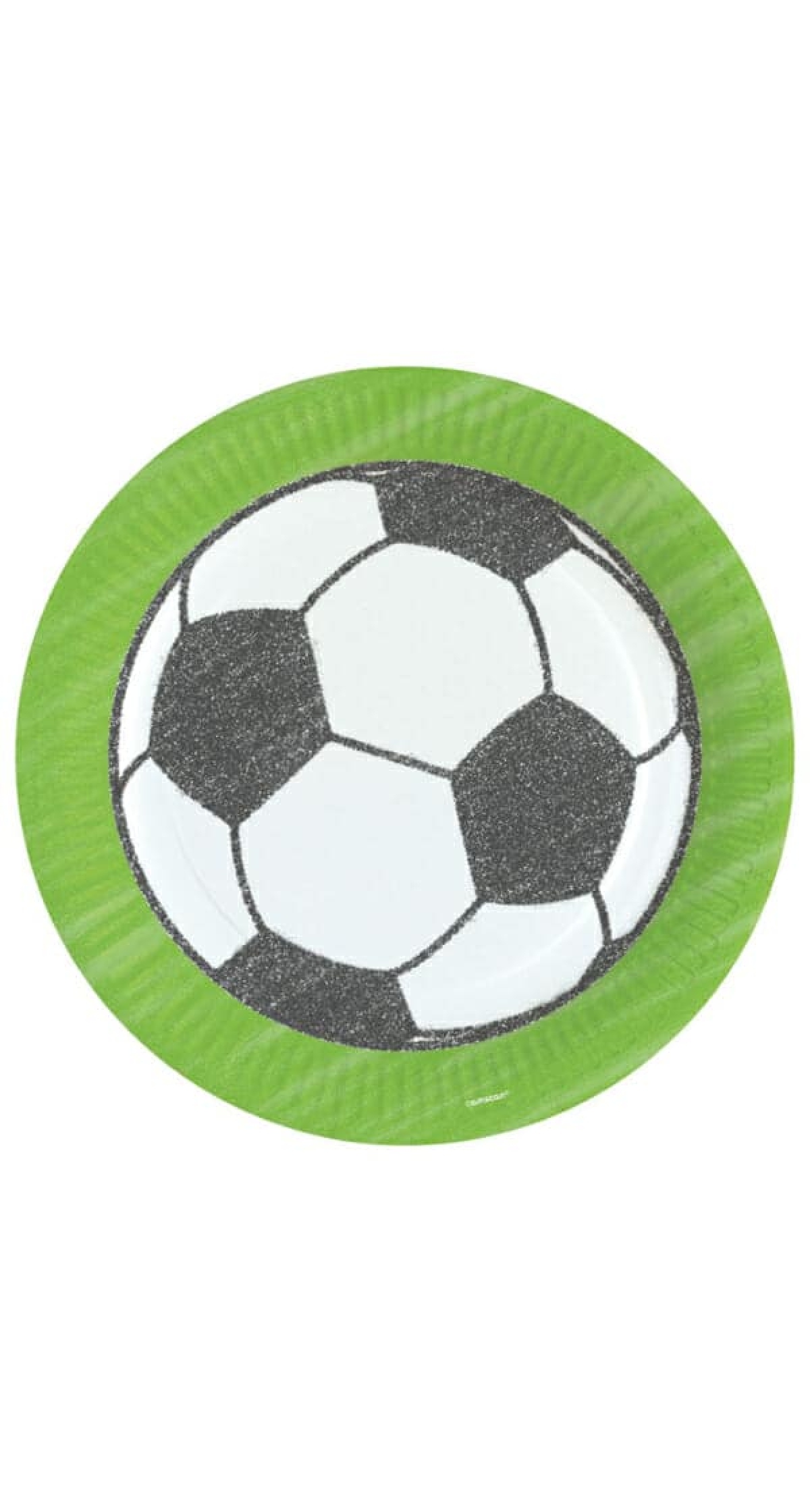 Kicker Party Round Paper Plates 23cm - 8pk