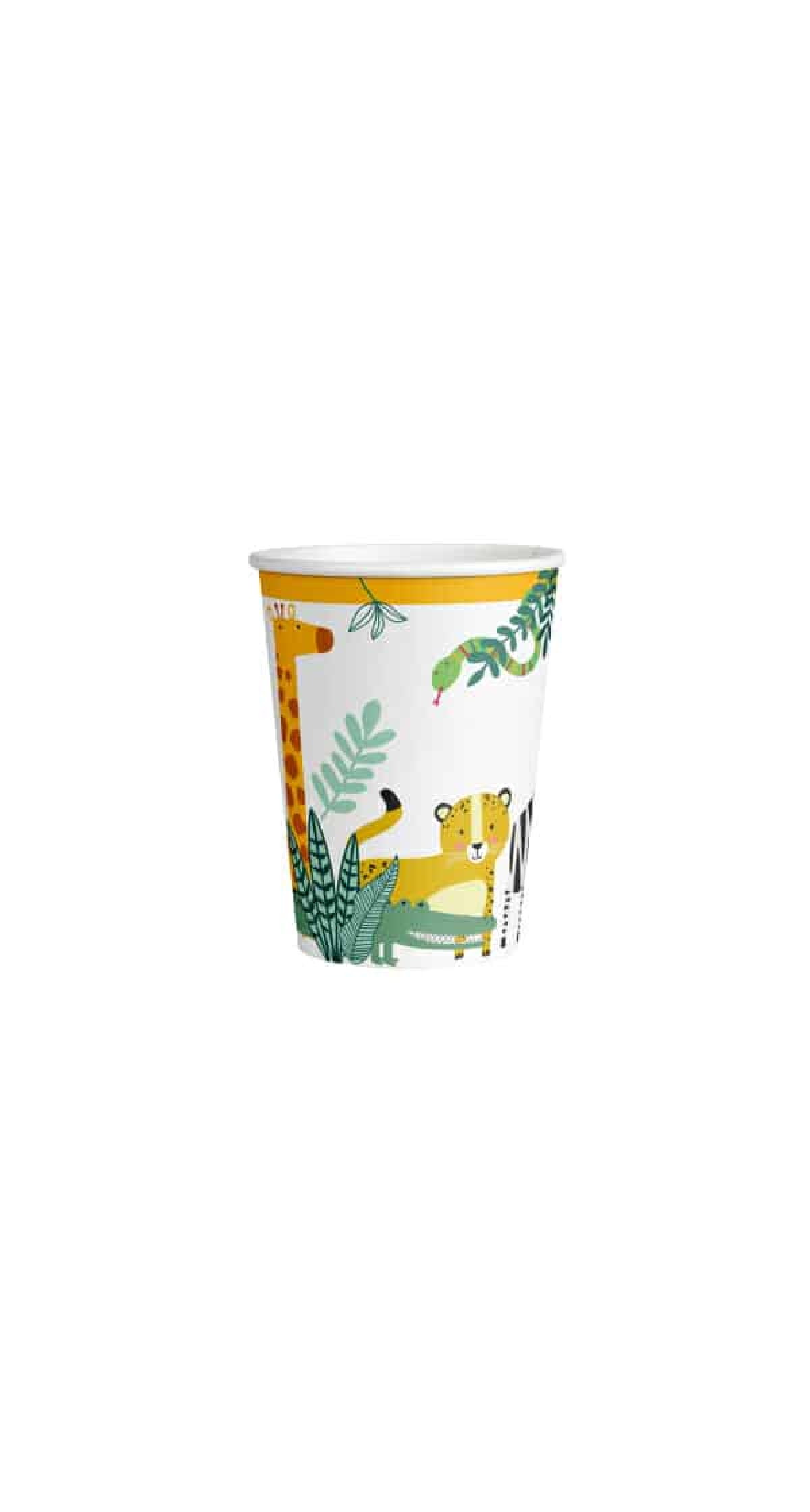 Get Wild Paper Cups 250ml - 8pk
