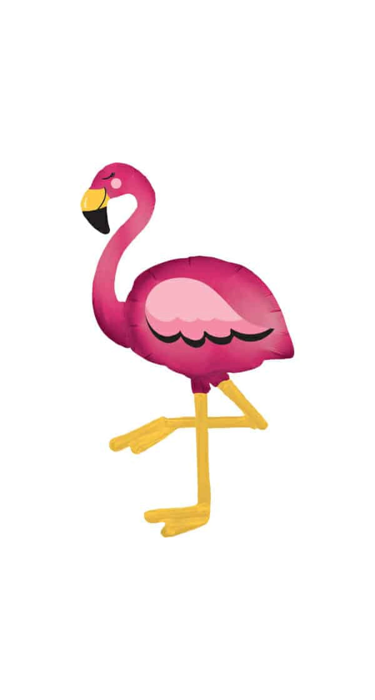 AirWalker Flamingo Foil Balloon - 86cm x 172cm