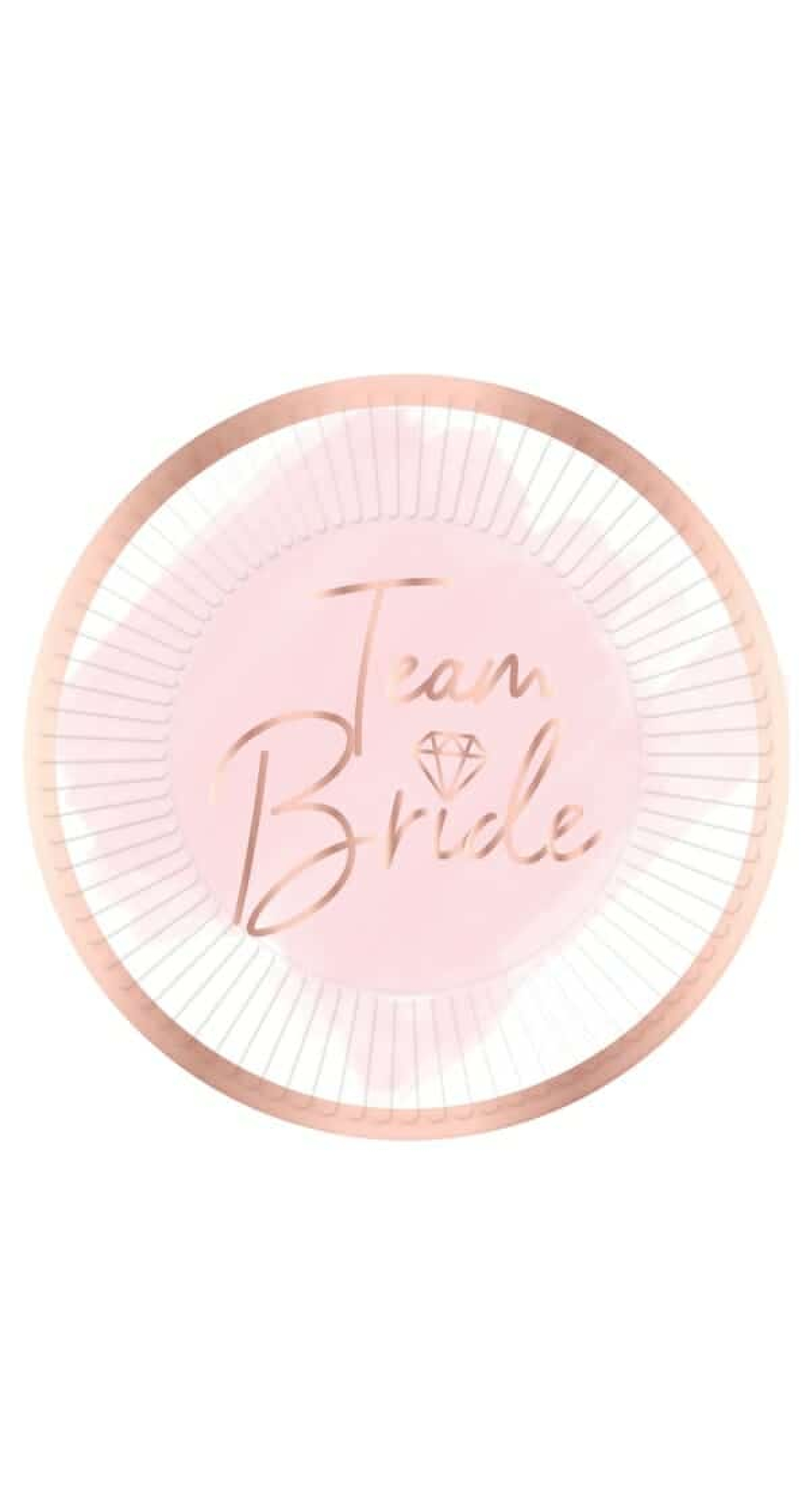 Hen Party Round Paper Plates 23cm - 8pk