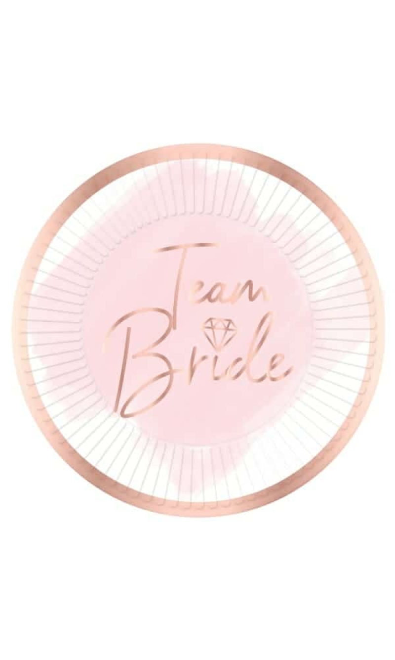 Hen Party Round Paper Plates 23cm - 8pk