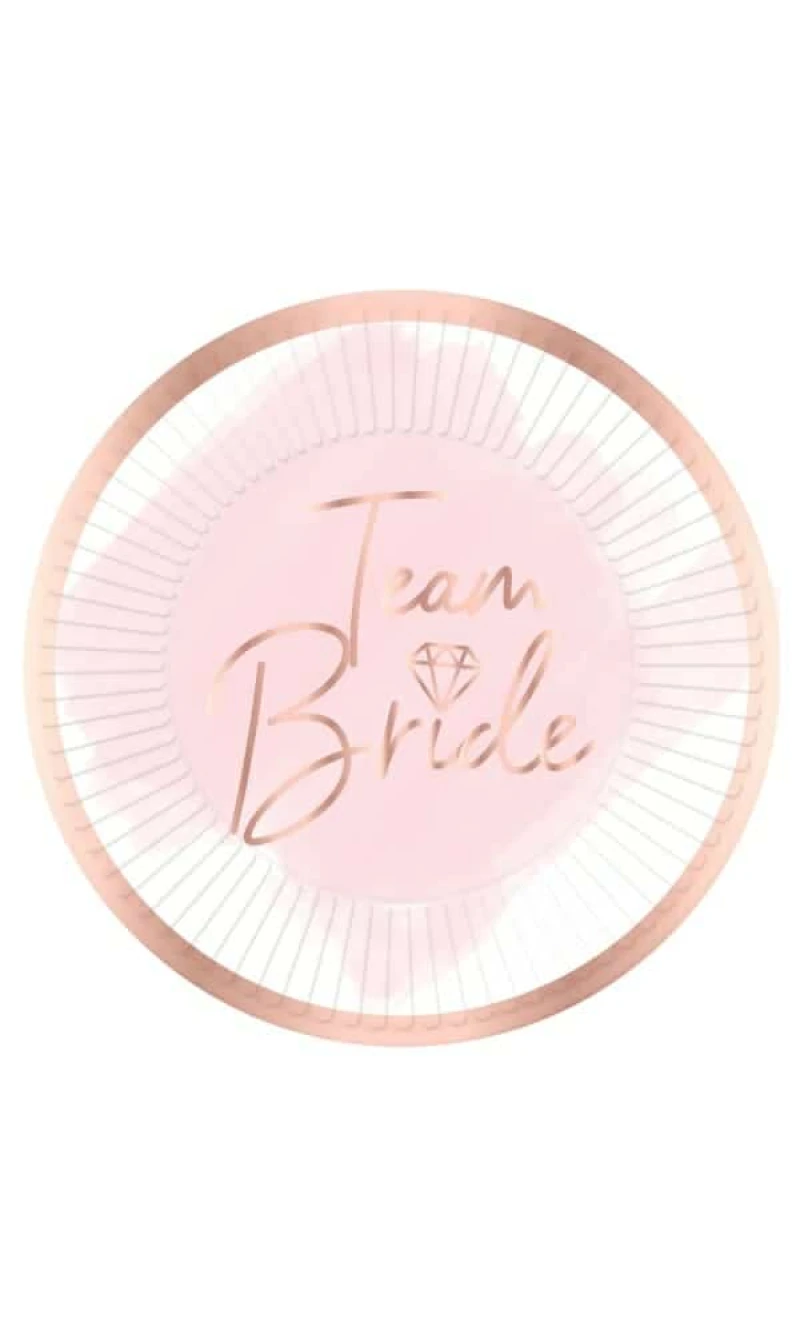 Hen Party Round Paper Plates 23cm - 8pk