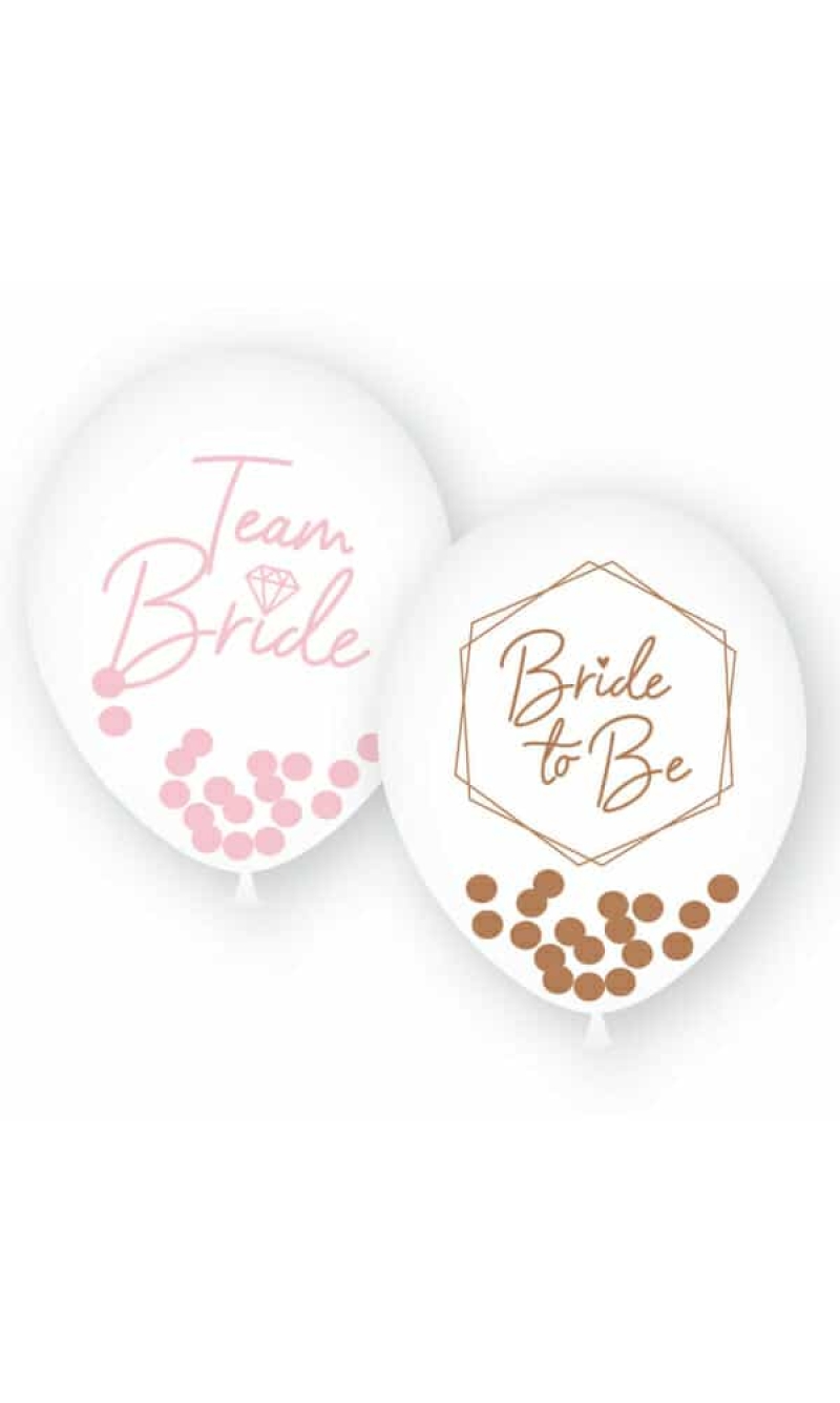 Hen Party 2-Sided Print Latex Balloons 27cm - 6pk