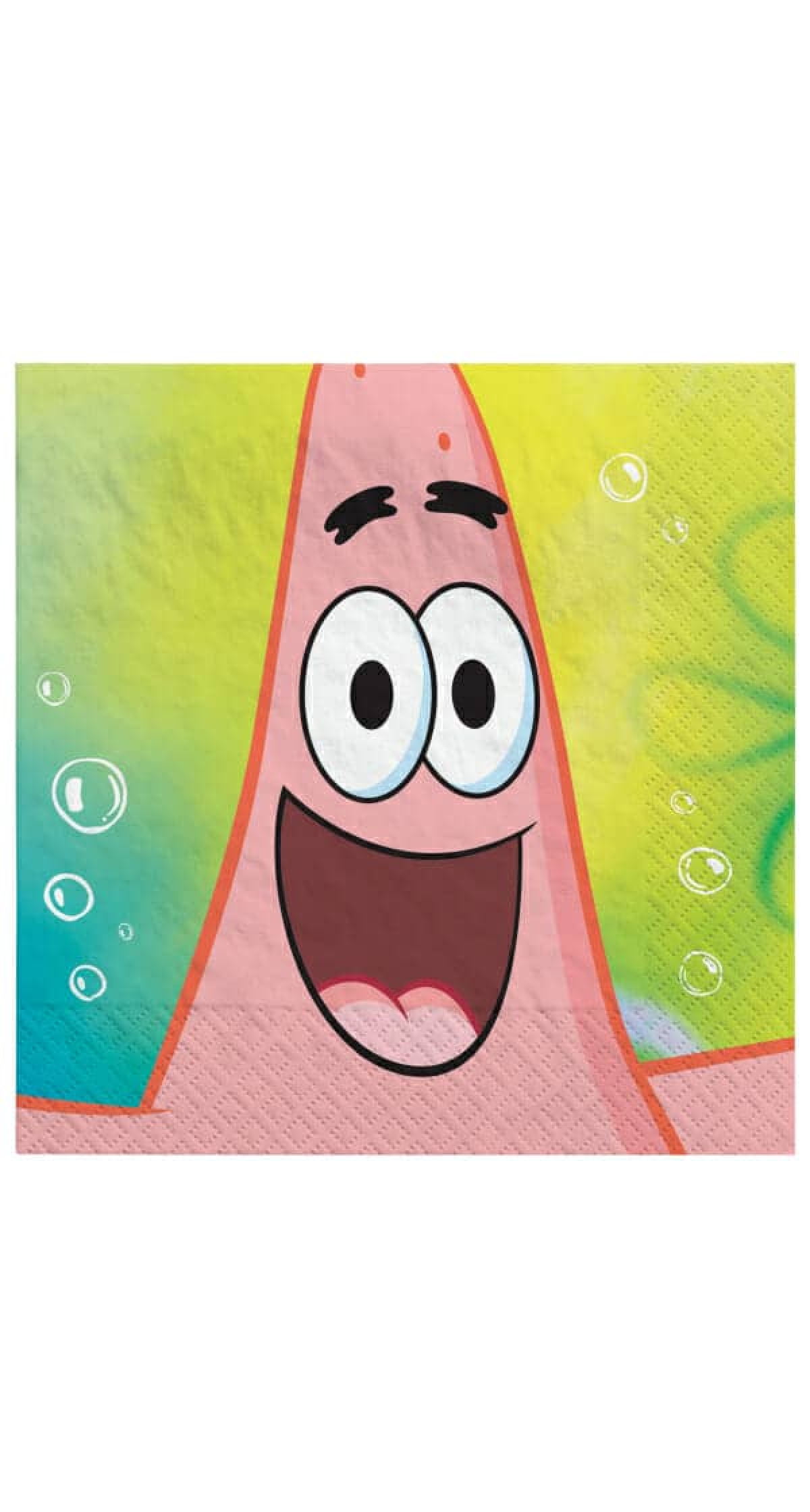 SpongeBob Napkins 33 x 33cm - 16pk