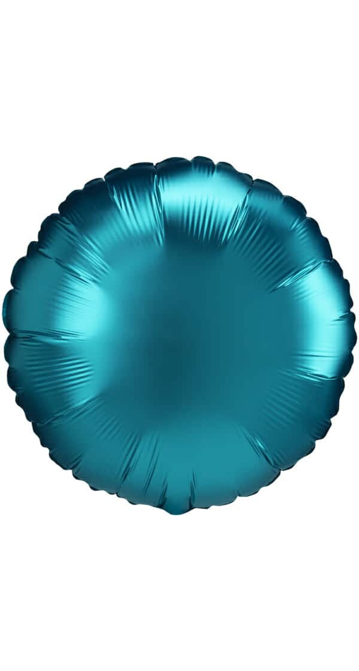 Standard Satin Luxe Aqua Foil Balloon - 19"/48cm