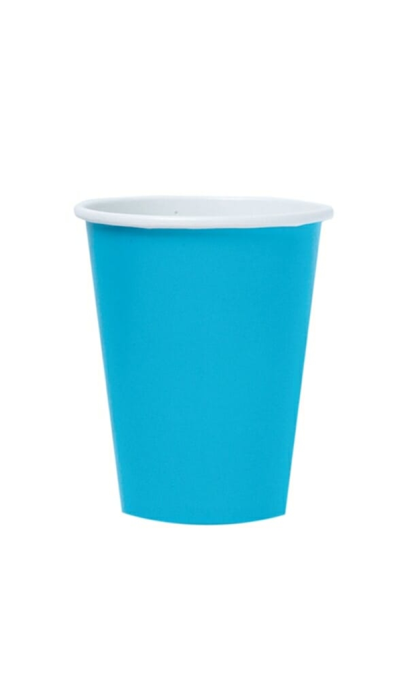 Caribbean Paper Cups 250ml - 8pk
