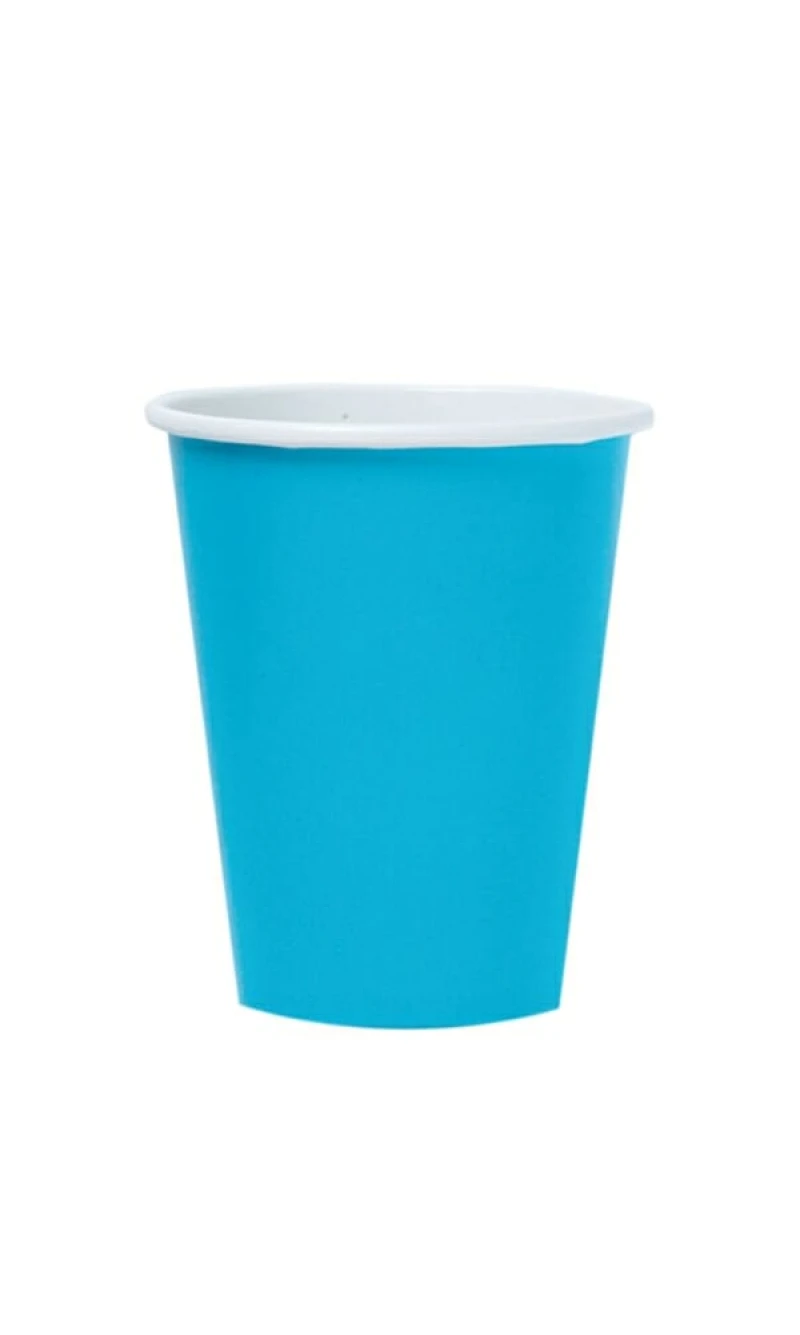 Caribbean Paper Cups 250ml - 8pk