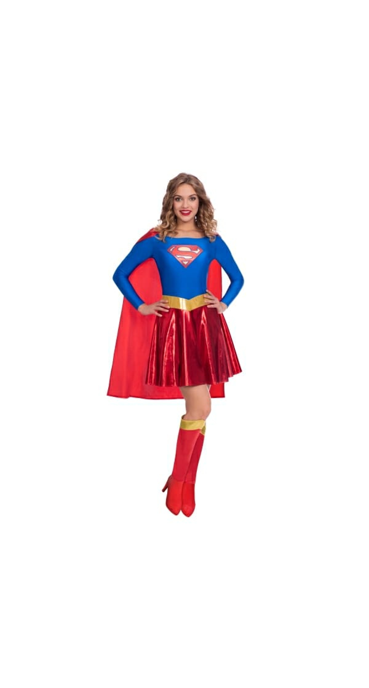 Licensed DC Classic Supergirl - Adult Size Medium
