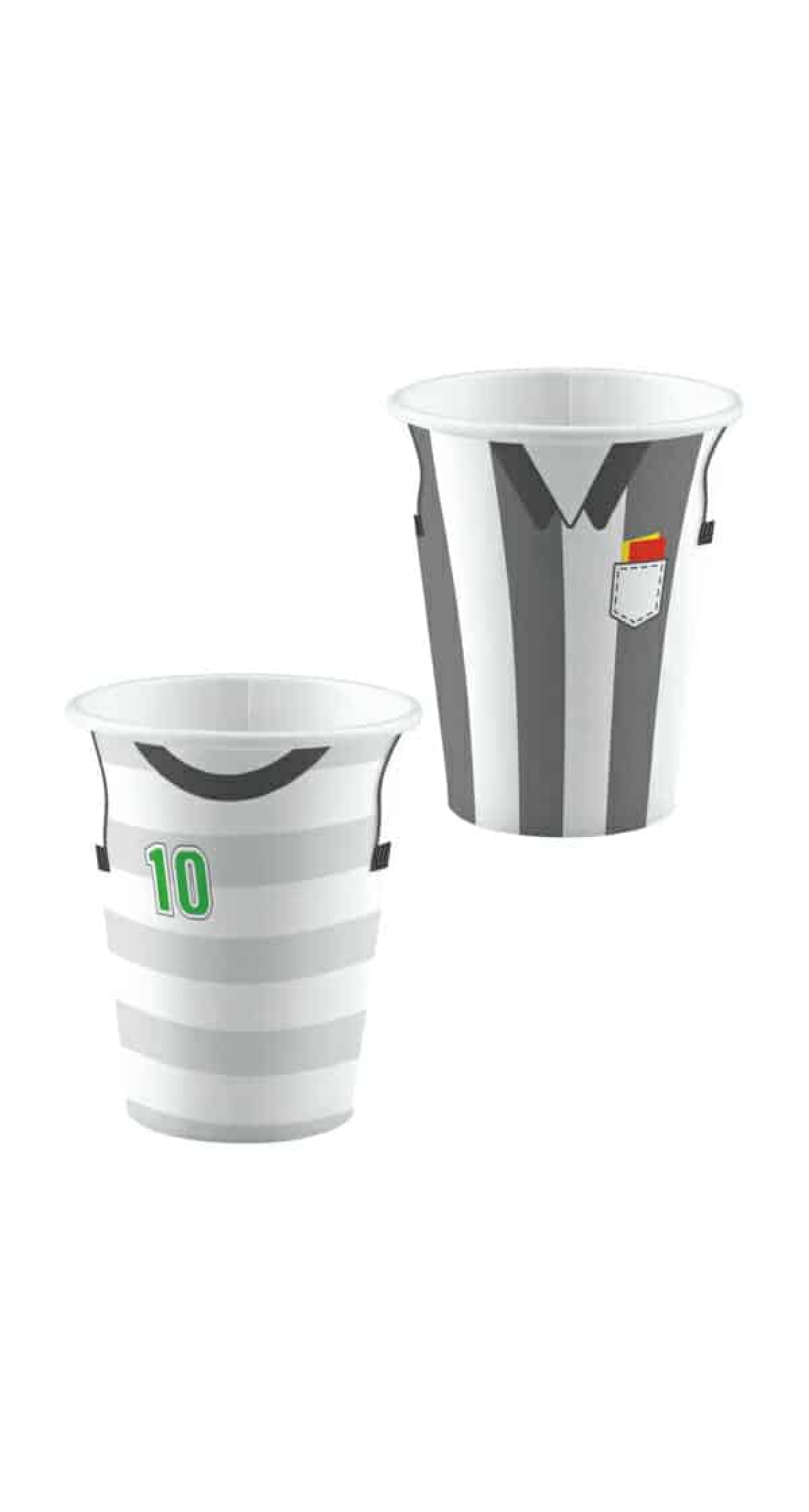 Kicker Party Paper Cups 250ml - 8pk