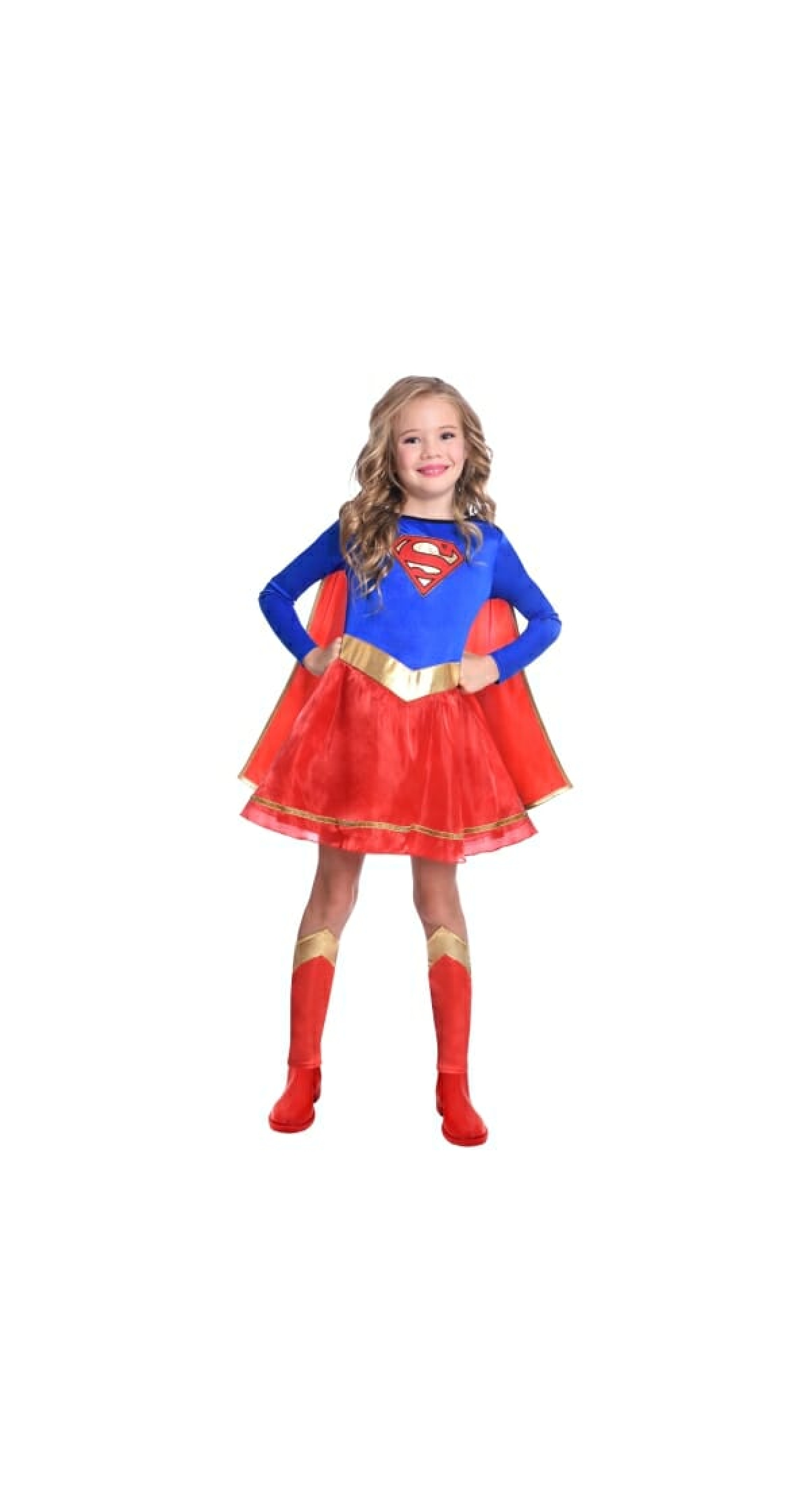 Licensed DC Classic Supergirl - Age 6 to 8 Years