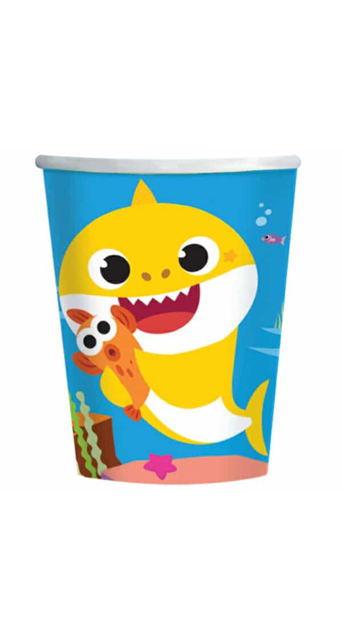 Baby Shark Paper Cups 250ml - 8pk