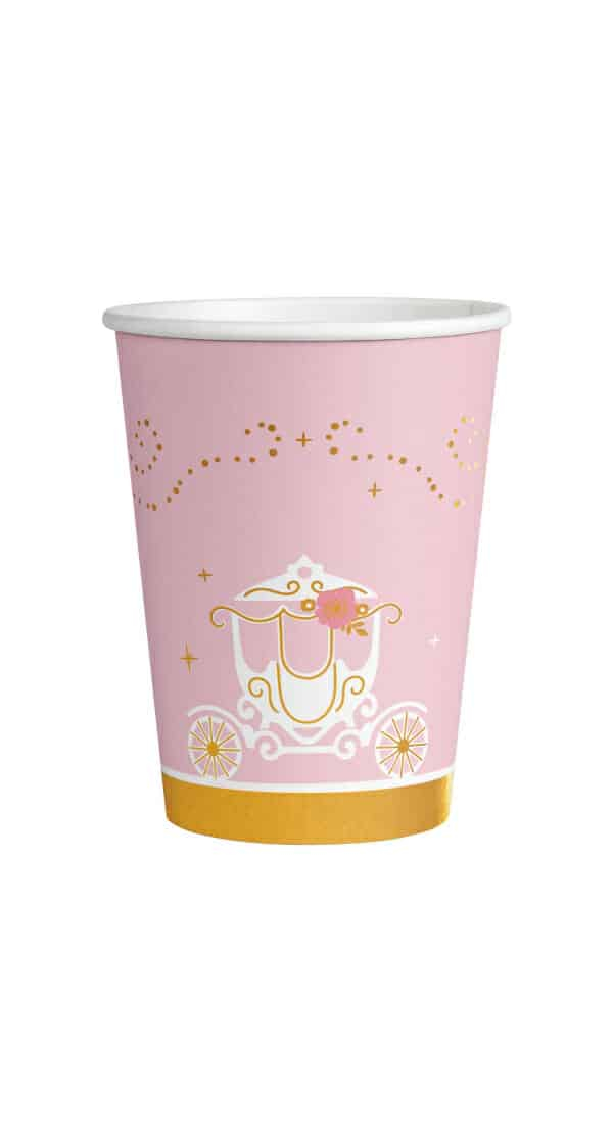 Princess for a Day Paper Cups 250ml - 8pk