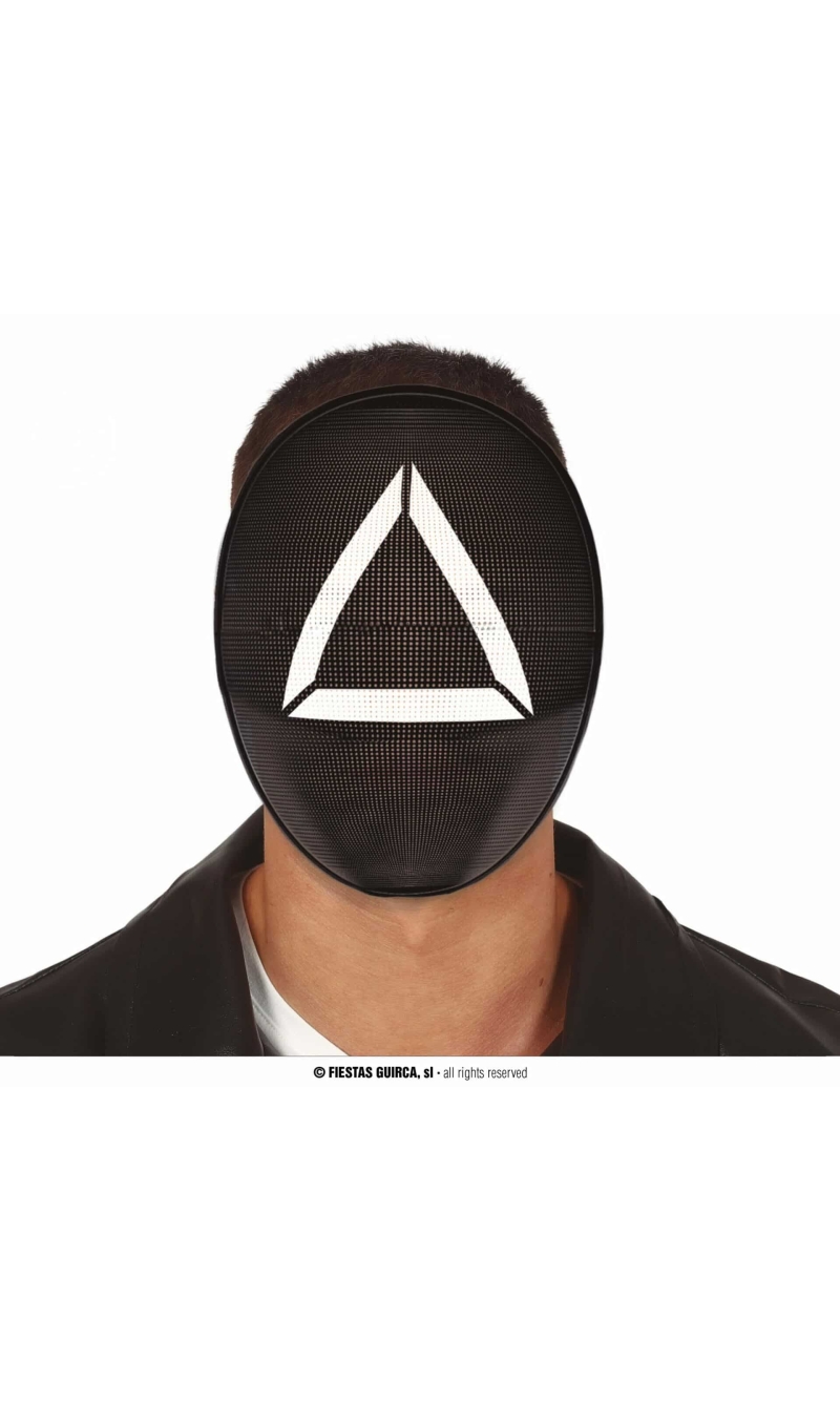 Squid Game PVC Triangle Mask - Adult One Size
