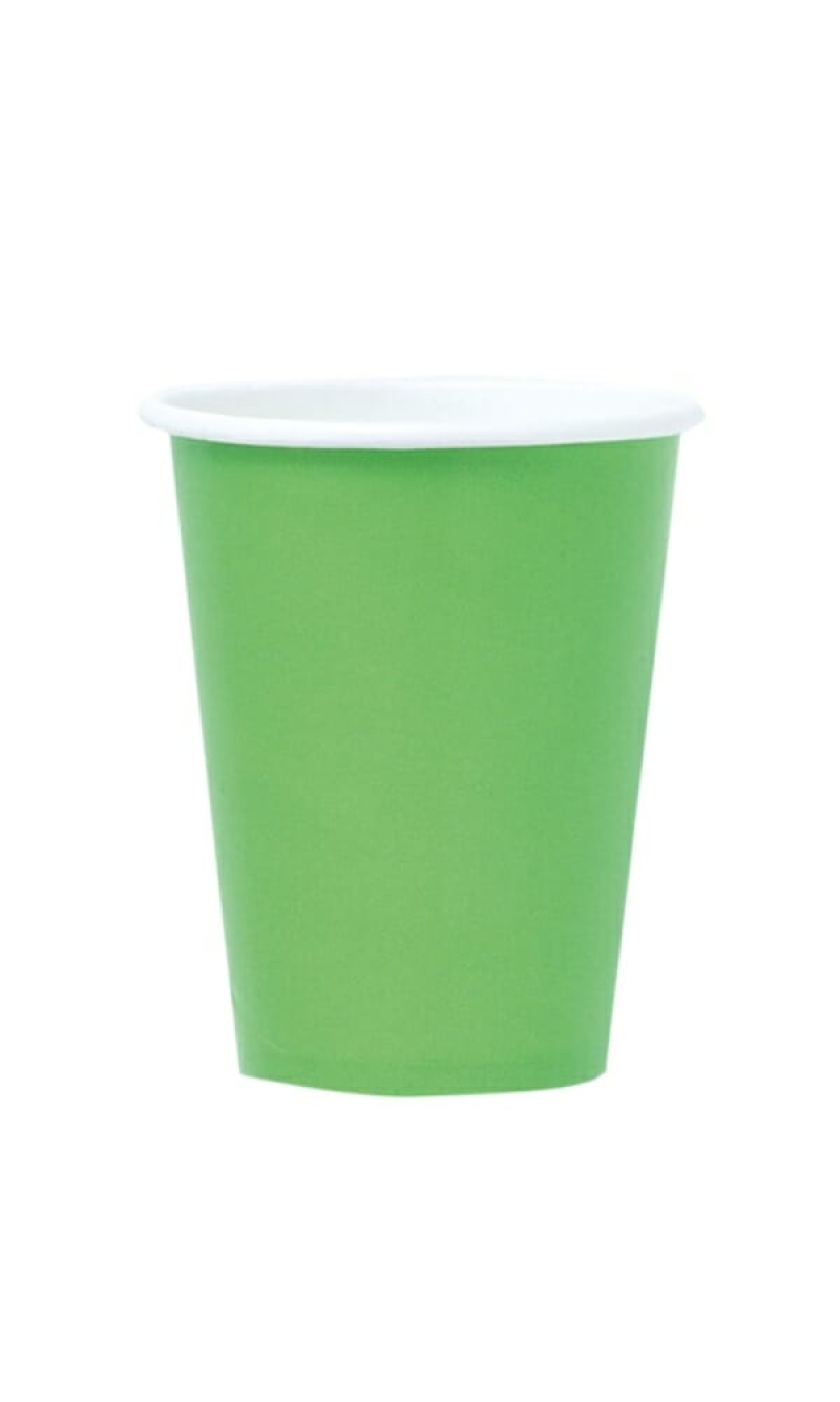 Kiwi Paper Cups 250ml - 8pk