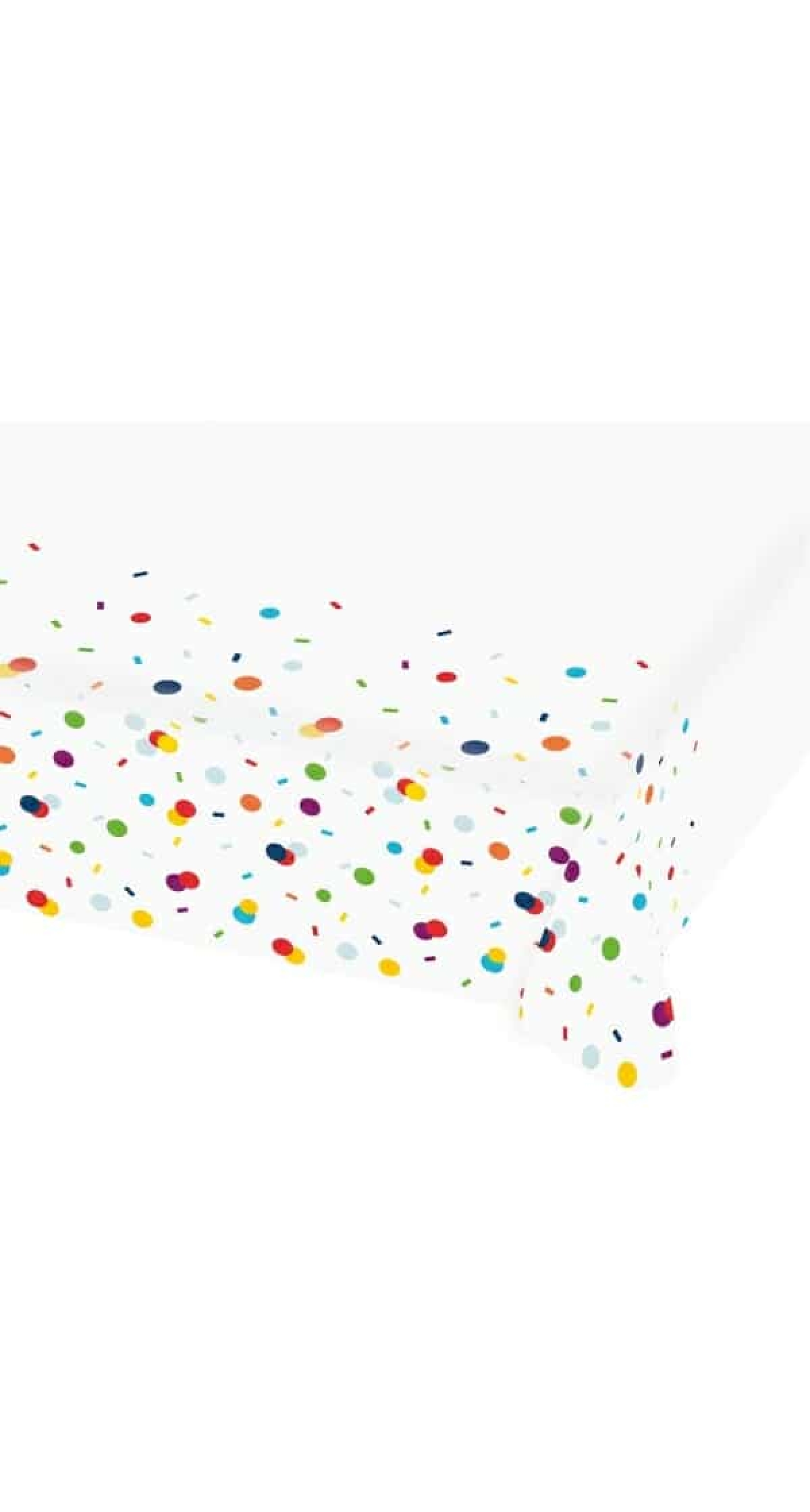 Tablecover Confetti Birthday Paper - 115 x 175cm