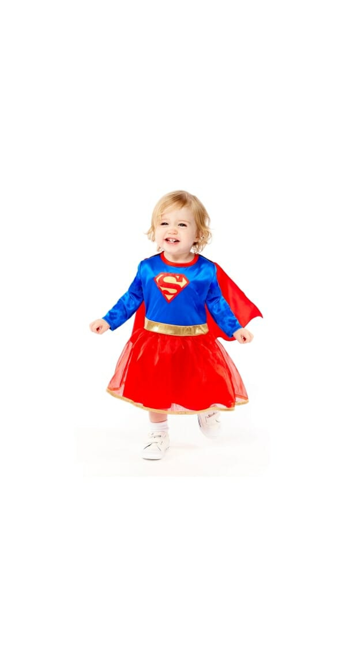 Official Licensed DC Supergirl Costume - Age 2 to 3 Years